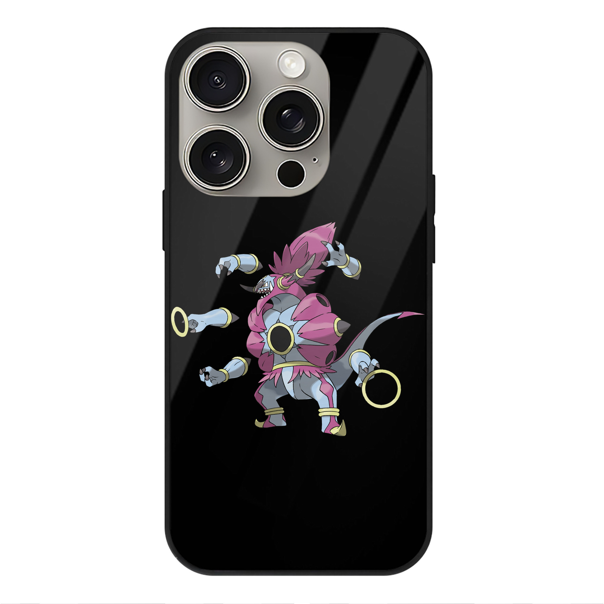 （画像用） ポケットモンスター Pokémon 【iPhone15Pro対応】スマホケース 耐衝撃＆黄変防止 背面ガラス