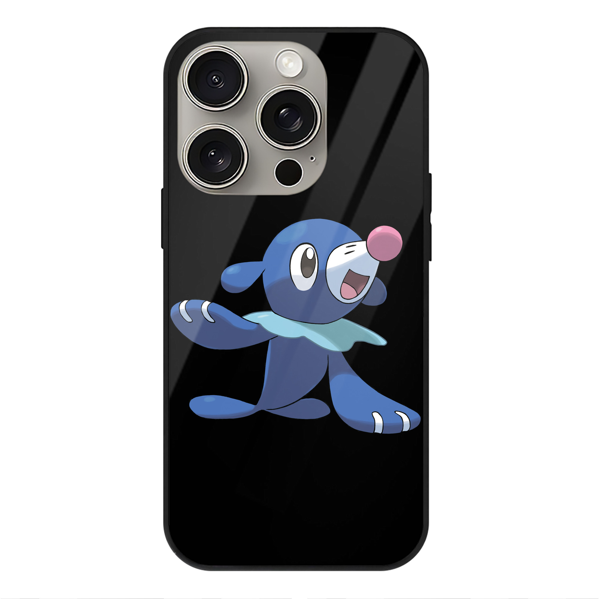 （画像用） ポケットモンスター Pokémon 【iPhone15Pro対応】スマホケース 耐衝撃＆黄変防止 背面ガラス