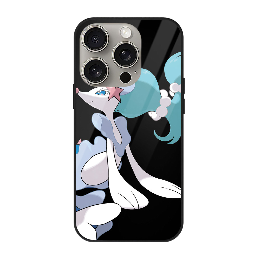 （画像用） ポケットモンスター Pokémon 【iPhone15Pro対応】スマホケース 耐衝撃＆黄変防止 背面ガラス
