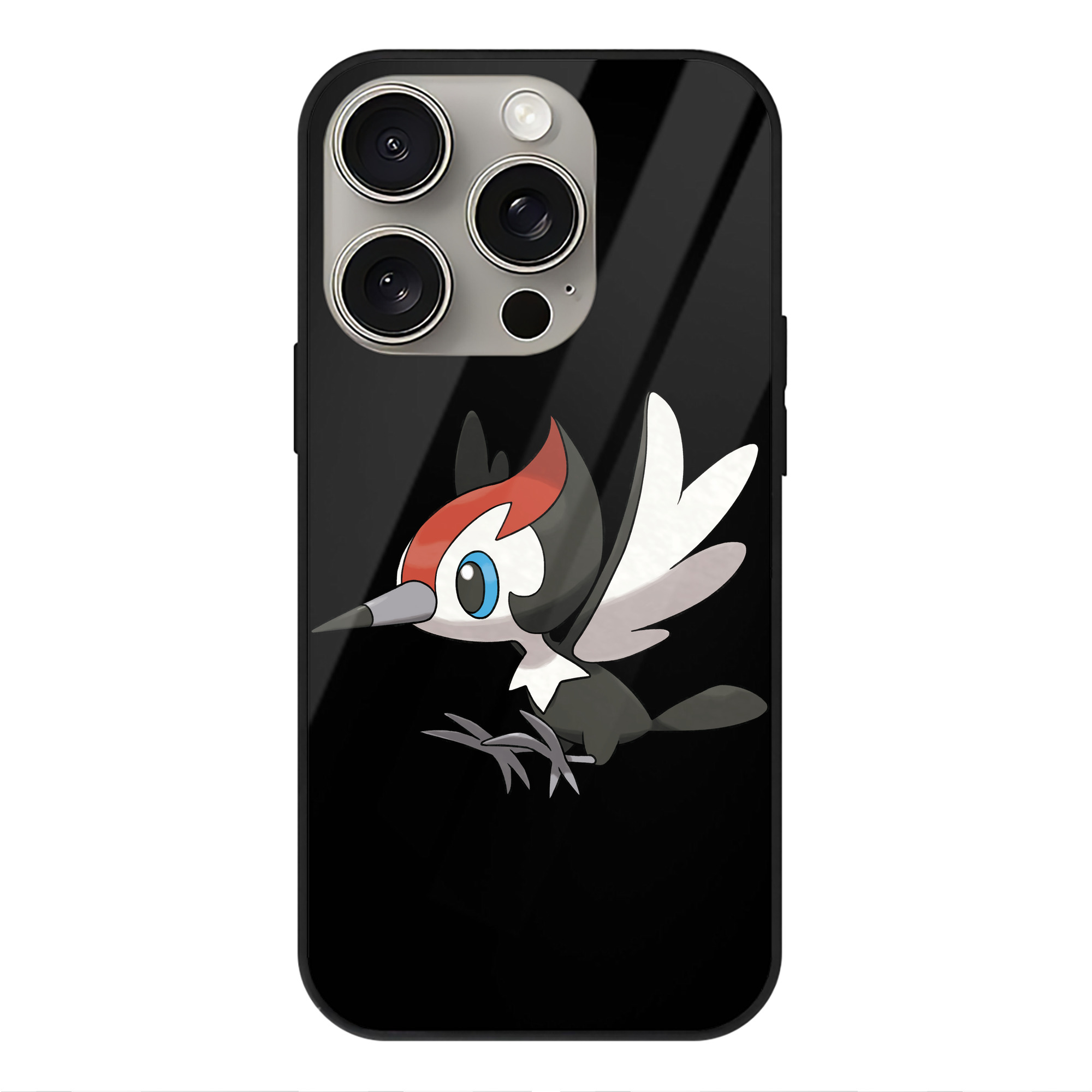 （画像用） ポケットモンスター Pokémon 【iPhone15Pro対応】スマホケース 耐衝撃＆黄変防止 背面ガラス