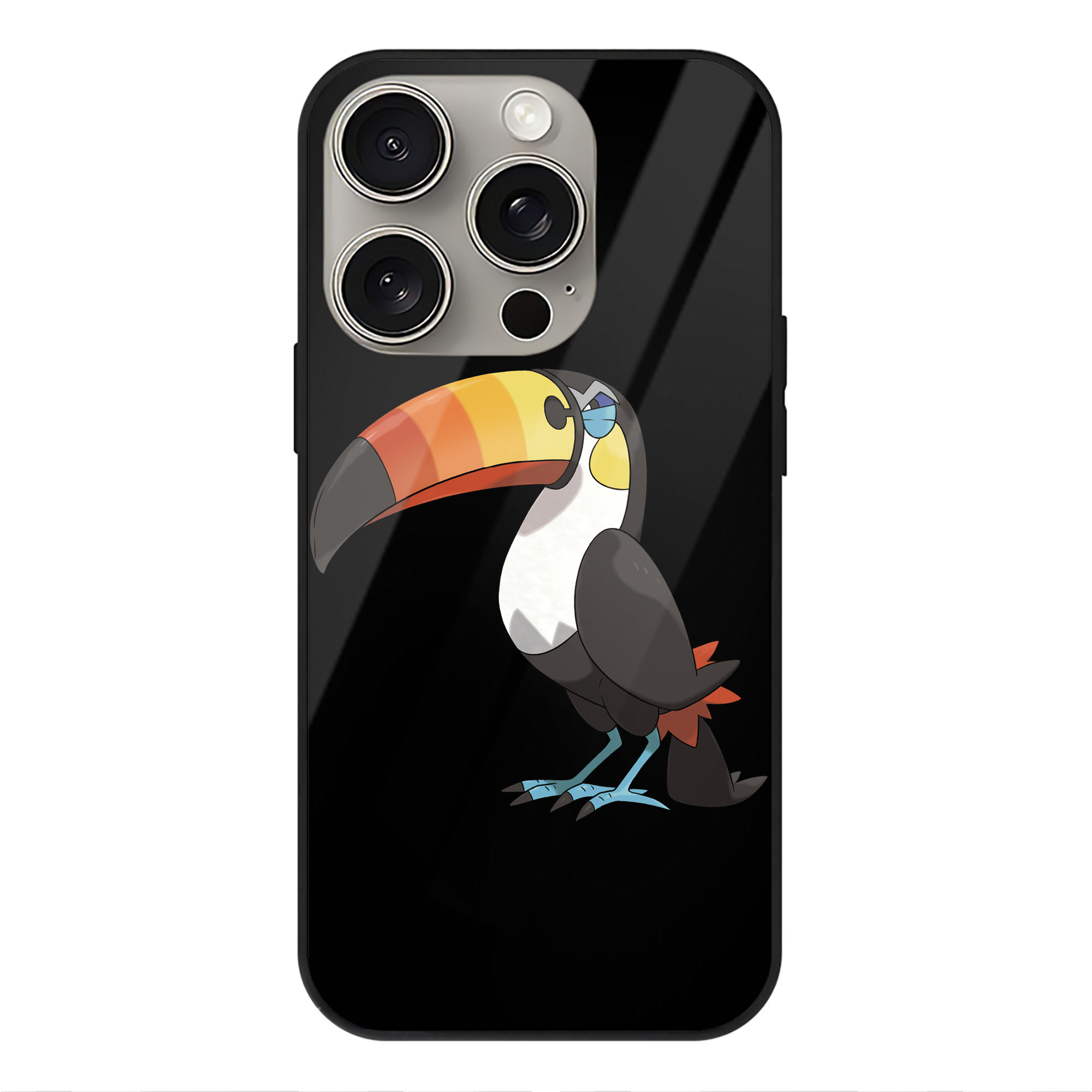 （画像用） ポケットモンスター Pokémon 【iPhone15Pro対応】スマホケース 耐衝撃＆黄変防止 背面ガラス