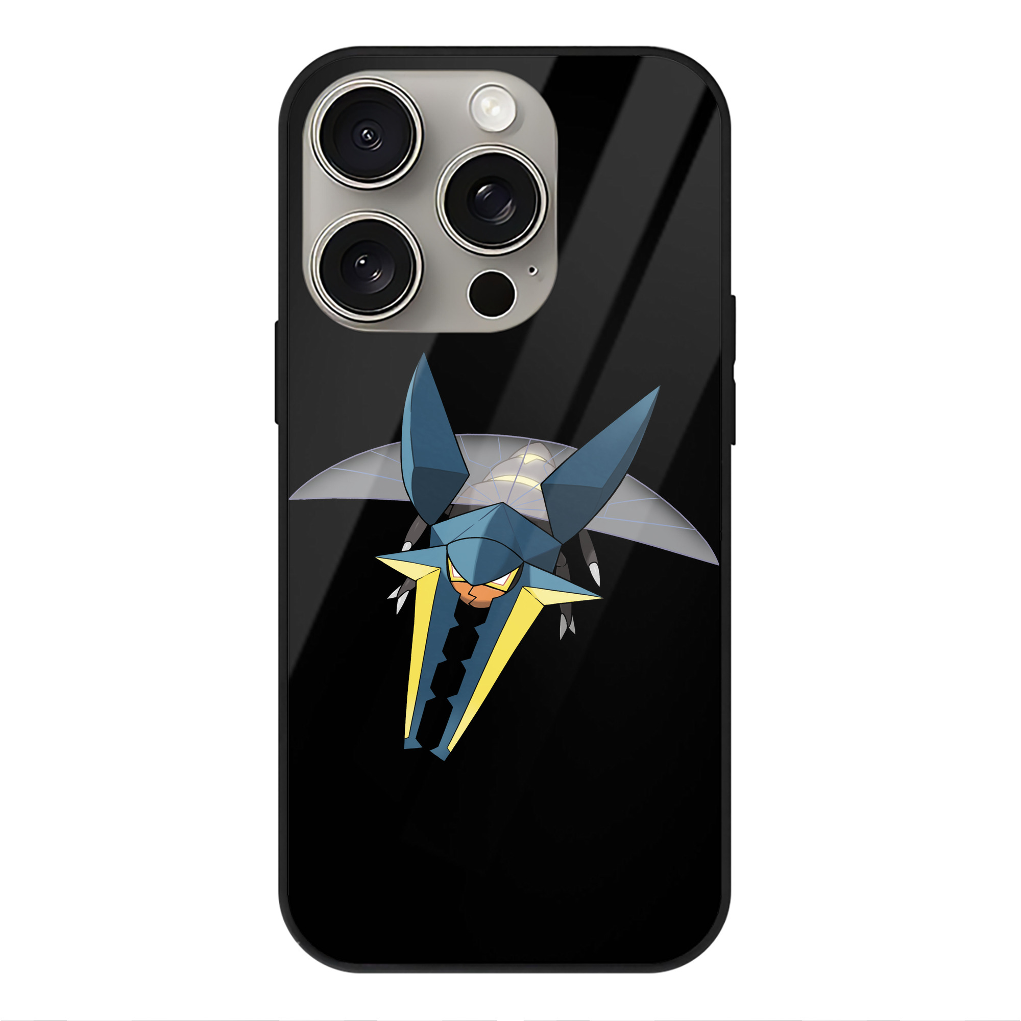 （画像用） ポケットモンスター Pokémon 【iPhone15Pro対応】スマホケース 耐衝撃＆黄変防止 背面ガラス