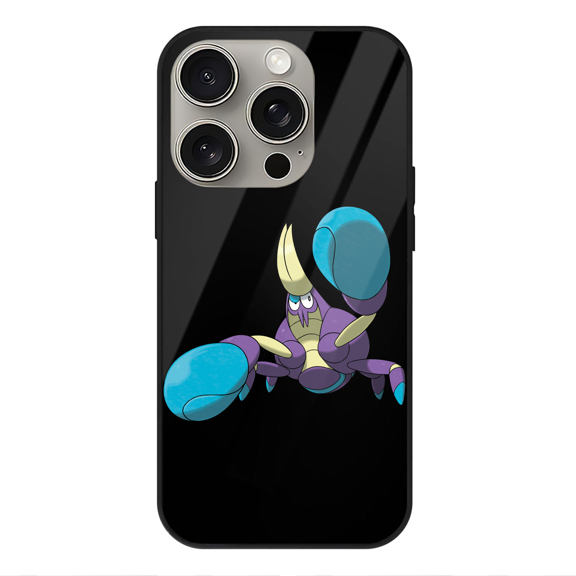 （画像用） ポケットモンスター Pokémon 【iPhone15Pro対応】スマホケース 耐衝撃＆黄変防止 背面ガラス