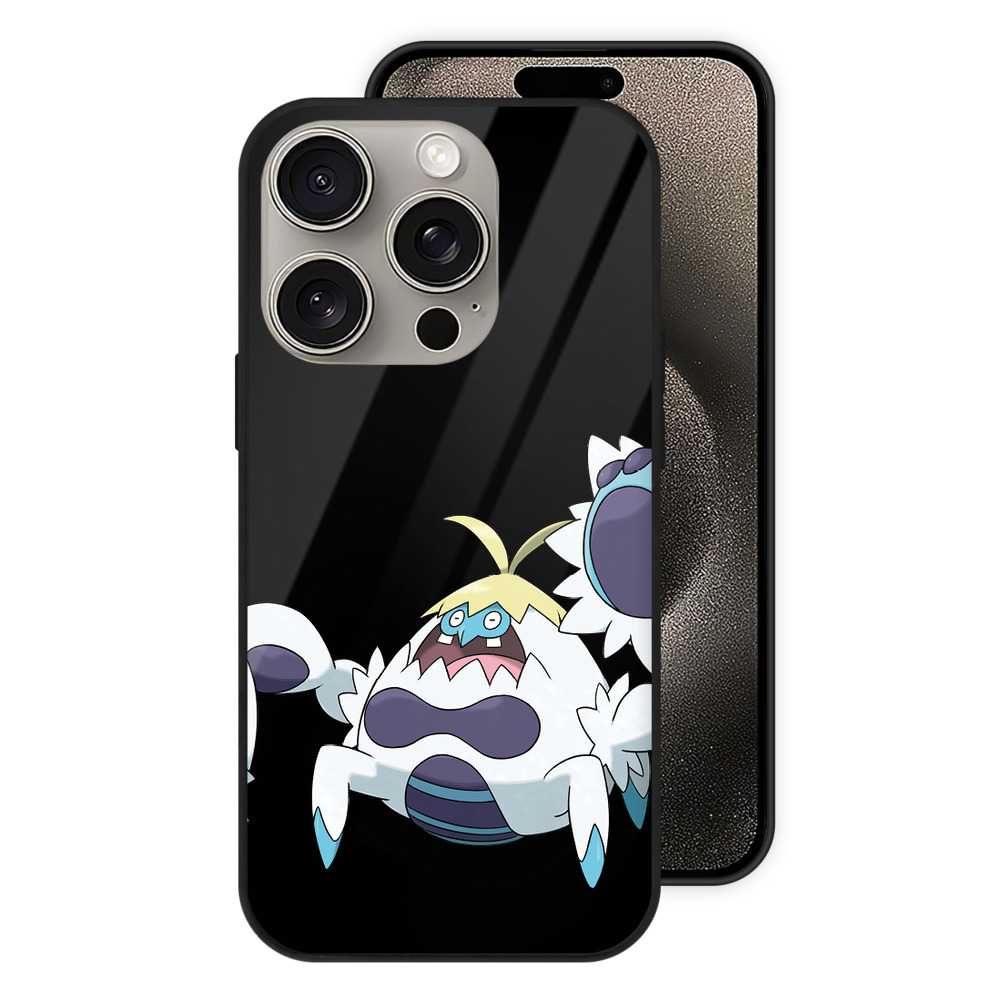 （画像用） ポケットモンスター Pokémon 【iPhone15Pro対応】スマホケース 耐衝撃＆黄変防止 背面ガラス