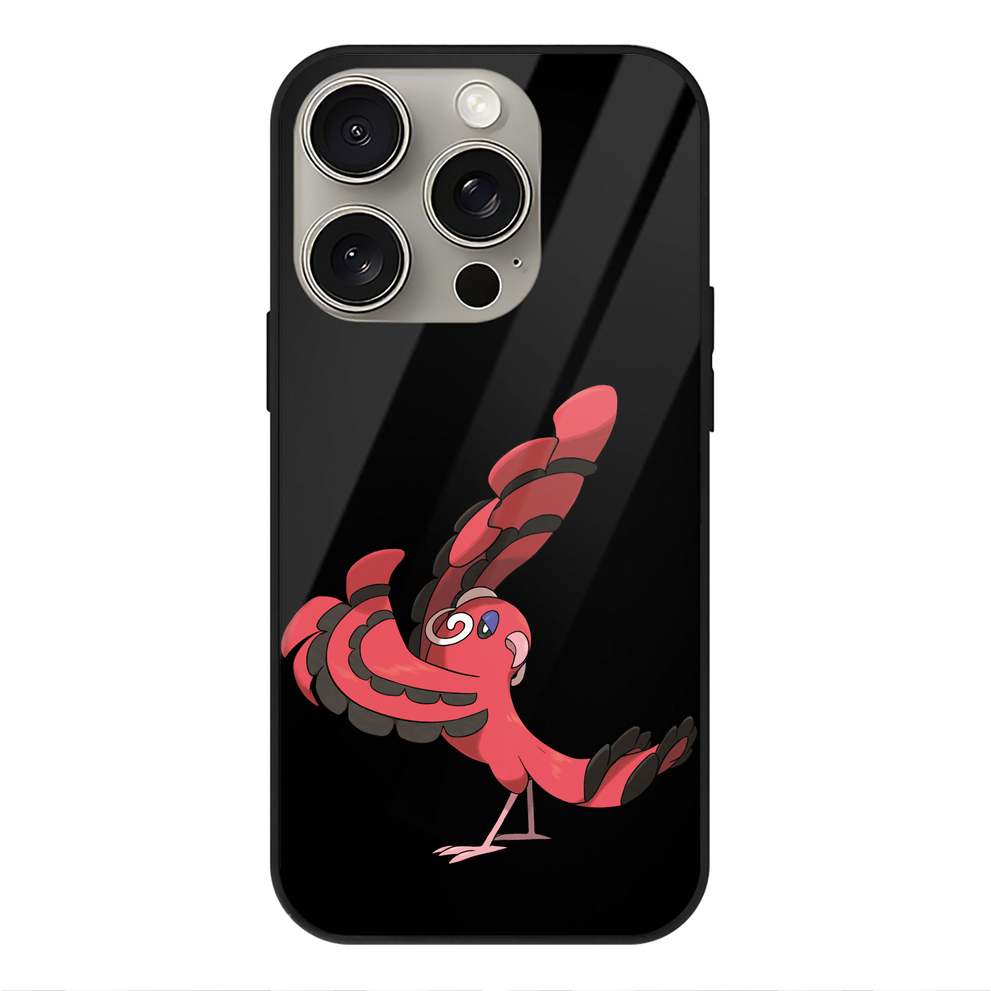 （画像用） ポケットモンスター Pokémon 【iPhone15Pro対応】スマホケース 耐衝撃＆黄変防止 背面ガラス