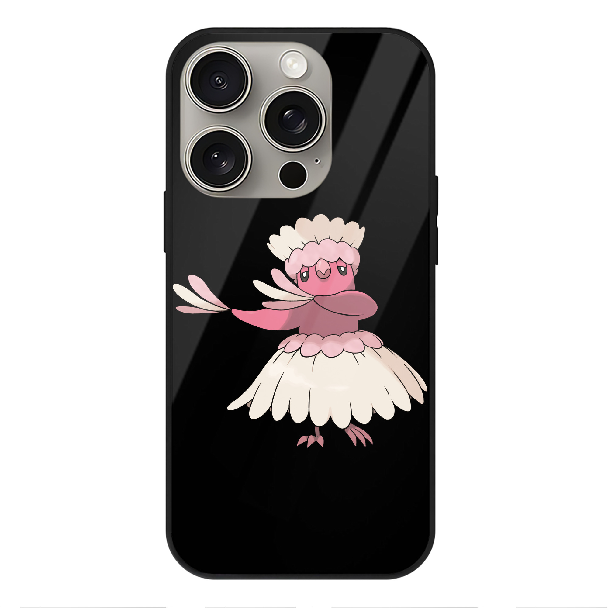 （画像用） ポケットモンスター Pokémon 【iPhone15Pro対応】スマホケース 耐衝撃＆黄変防止 背面ガラス