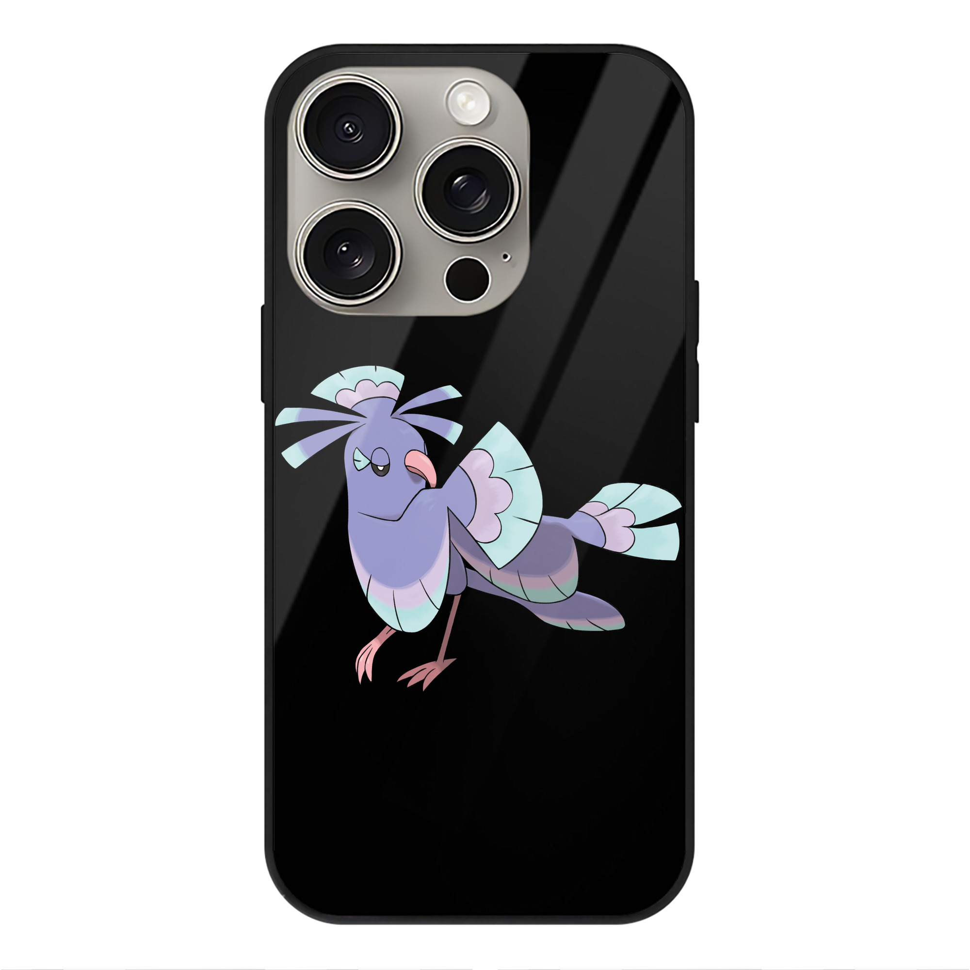 （画像用） ポケットモンスター Pokémon 【iPhone15Pro対応】スマホケース 耐衝撃＆黄変防止 背面ガラス