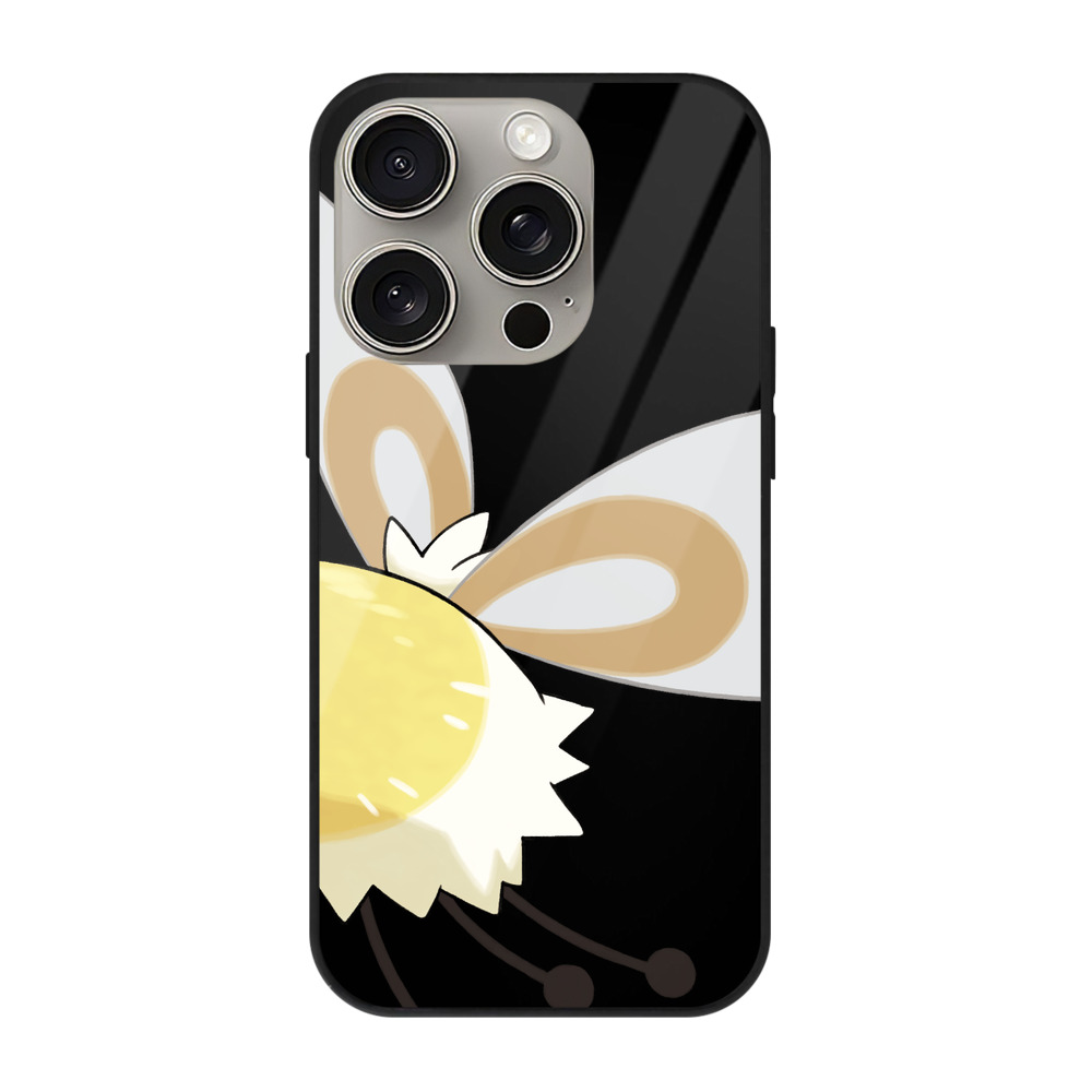 （画像用） ポケットモンスター Pokémon 【iPhone15Pro対応】スマホケース 耐衝撃＆黄変防止 背面ガラス