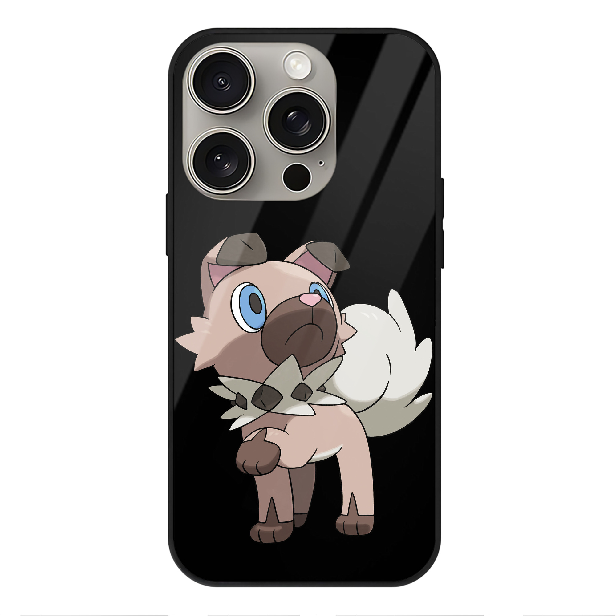 （画像用） ポケットモンスター Pokémon 【iPhone15Pro対応】スマホケース 耐衝撃＆黄変防止 背面ガラス