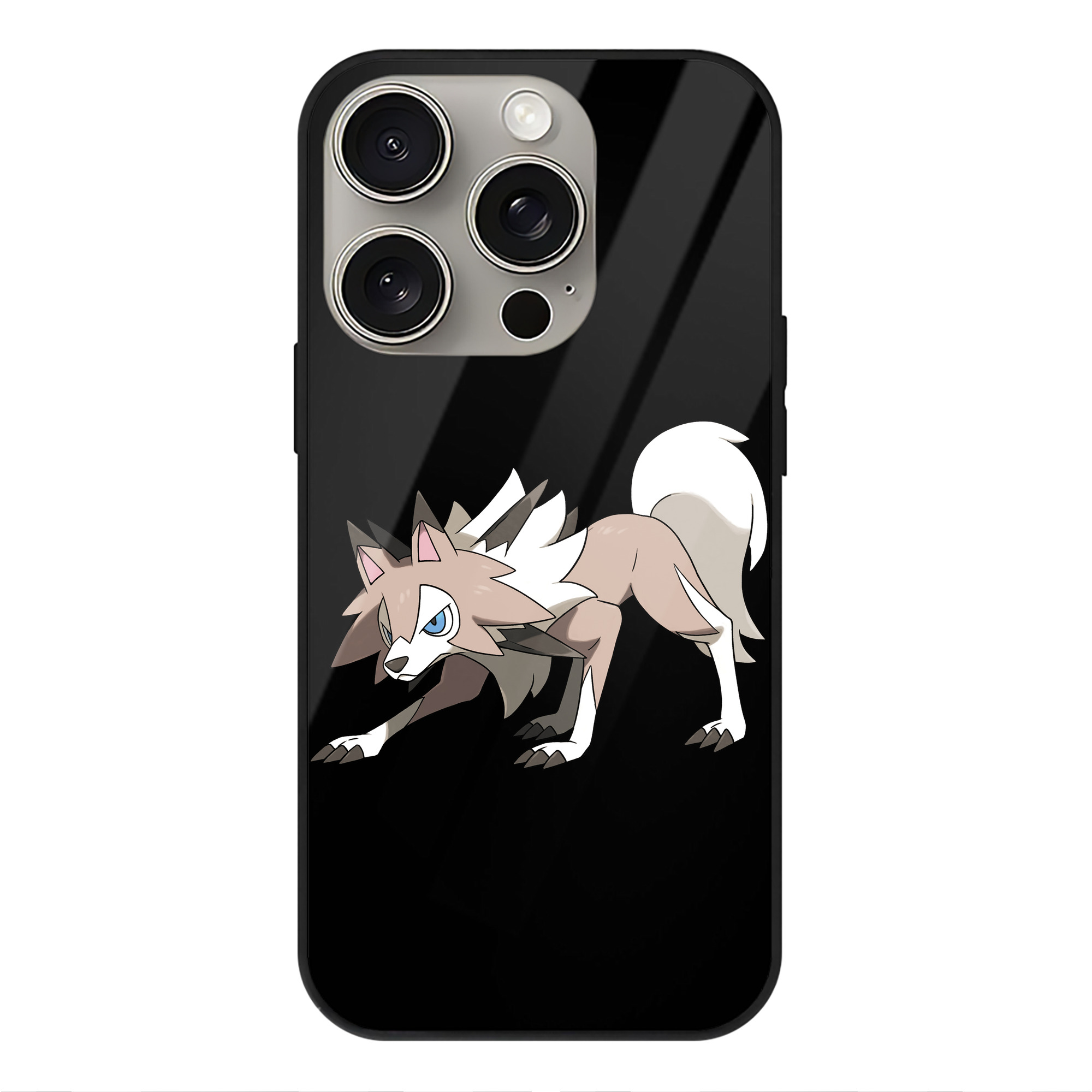 （画像用） ポケットモンスター Pokémon 【iPhone15Pro対応】スマホケース 耐衝撃＆黄変防止 背面ガラス