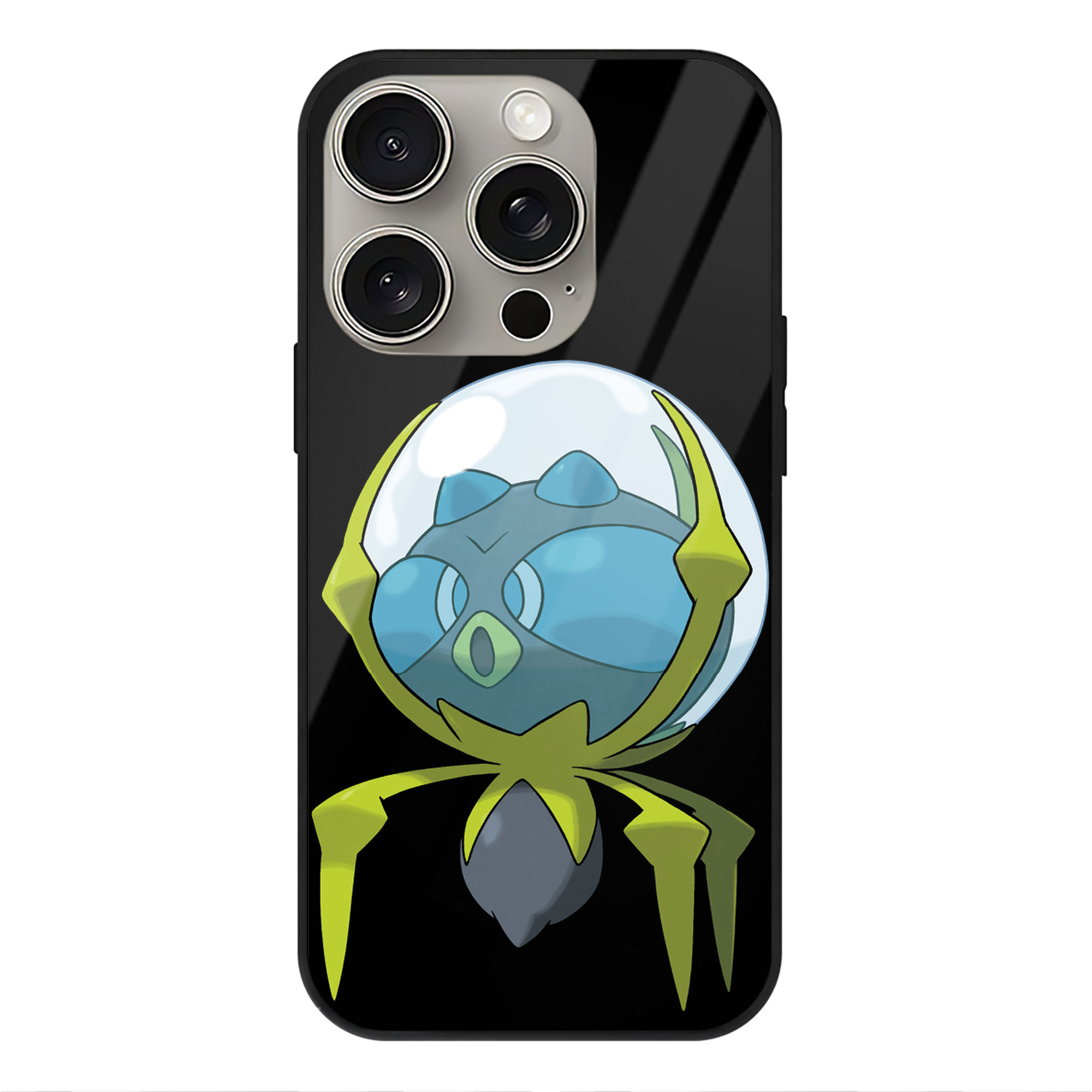 （画像用） ポケットモンスター Pokémon 【iPhone15Pro対応】スマホケース 耐衝撃＆黄変防止 背面ガラス