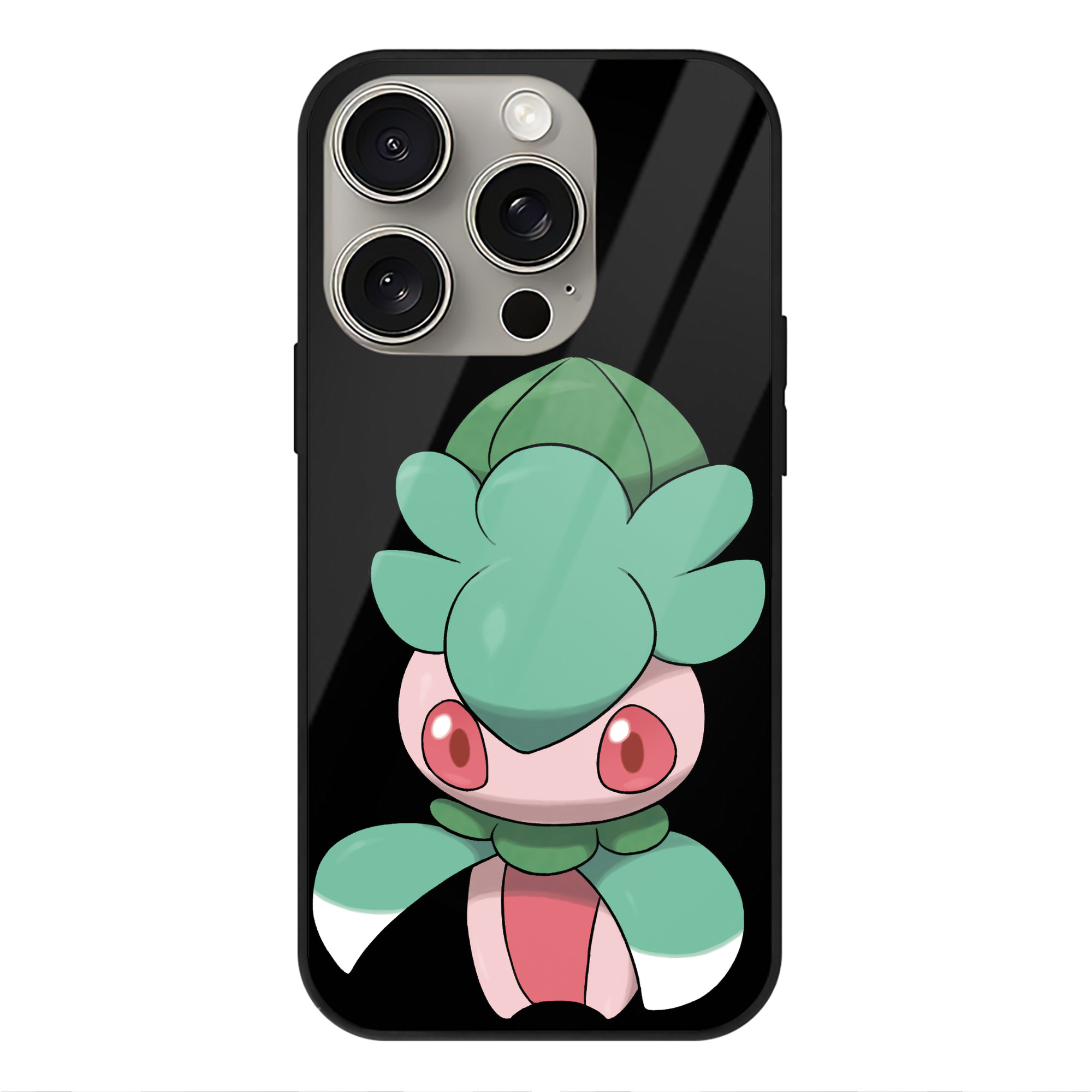 （画像用） ポケットモンスター Pokémon 【iPhone15Pro対応】スマホケース 耐衝撃＆黄変防止 背面ガラス