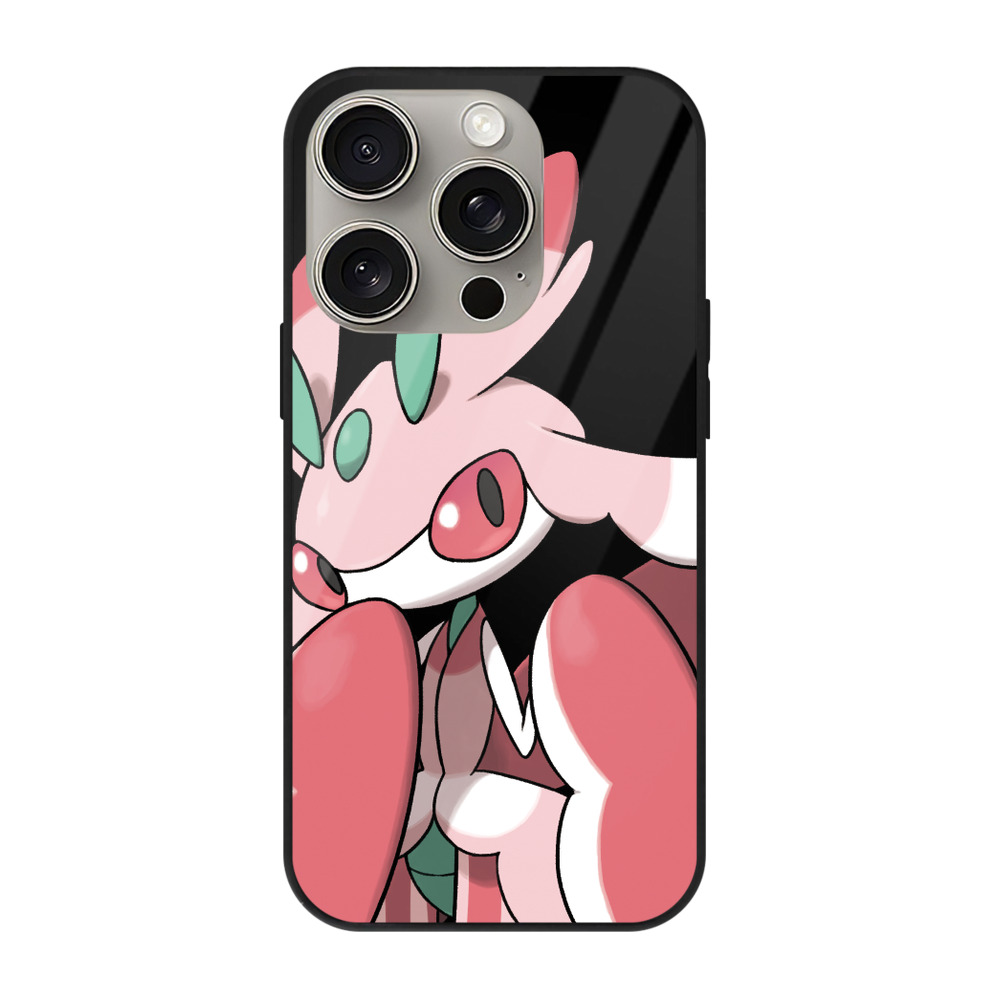 （画像用） ポケットモンスター Pokémon 【iPhone15Pro対応】スマホケース 耐衝撃＆黄変防止 背面ガラス