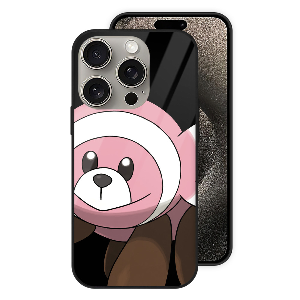 （画像用） ポケットモンスター Pokémon 【iPhone15Pro対応】スマホケース 耐衝撃＆黄変防止 背面ガラス