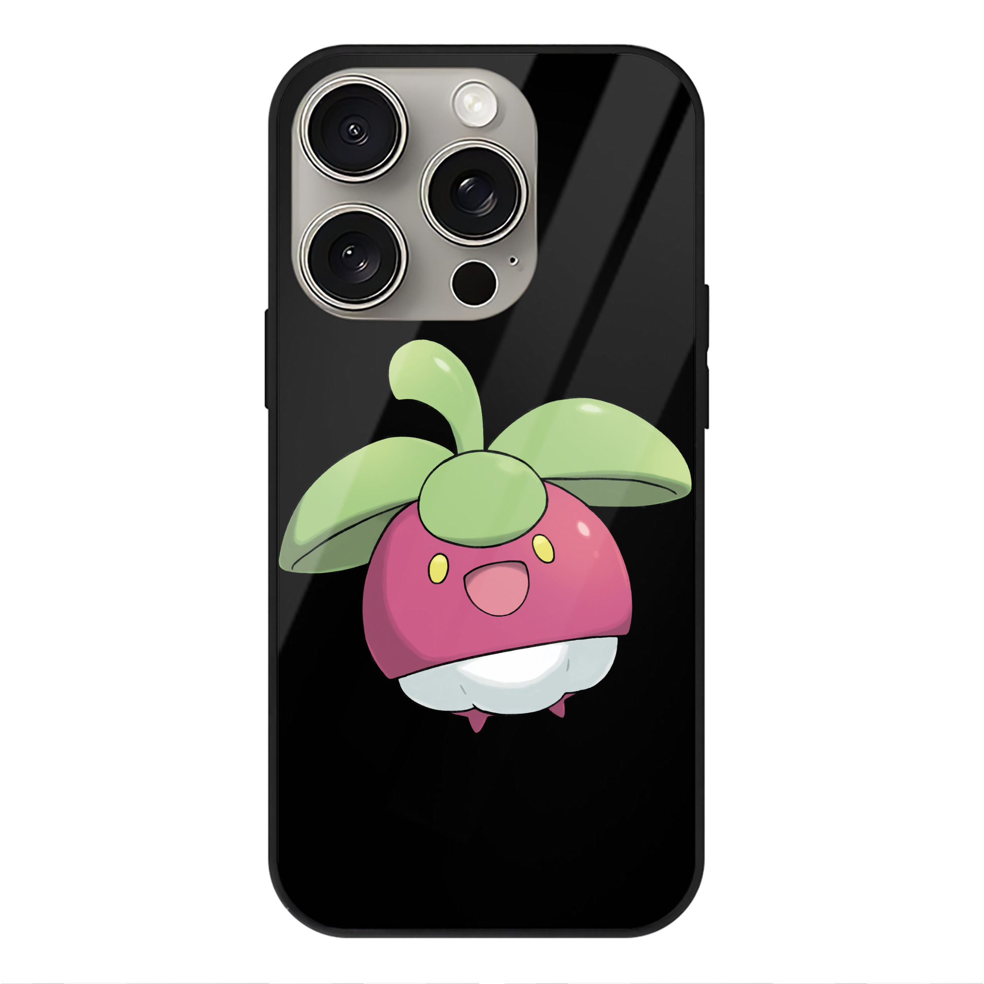 （画像用） ポケットモンスター Pokémon 【iPhone15Pro対応】スマホケース 耐衝撃＆黄変防止 背面ガラス