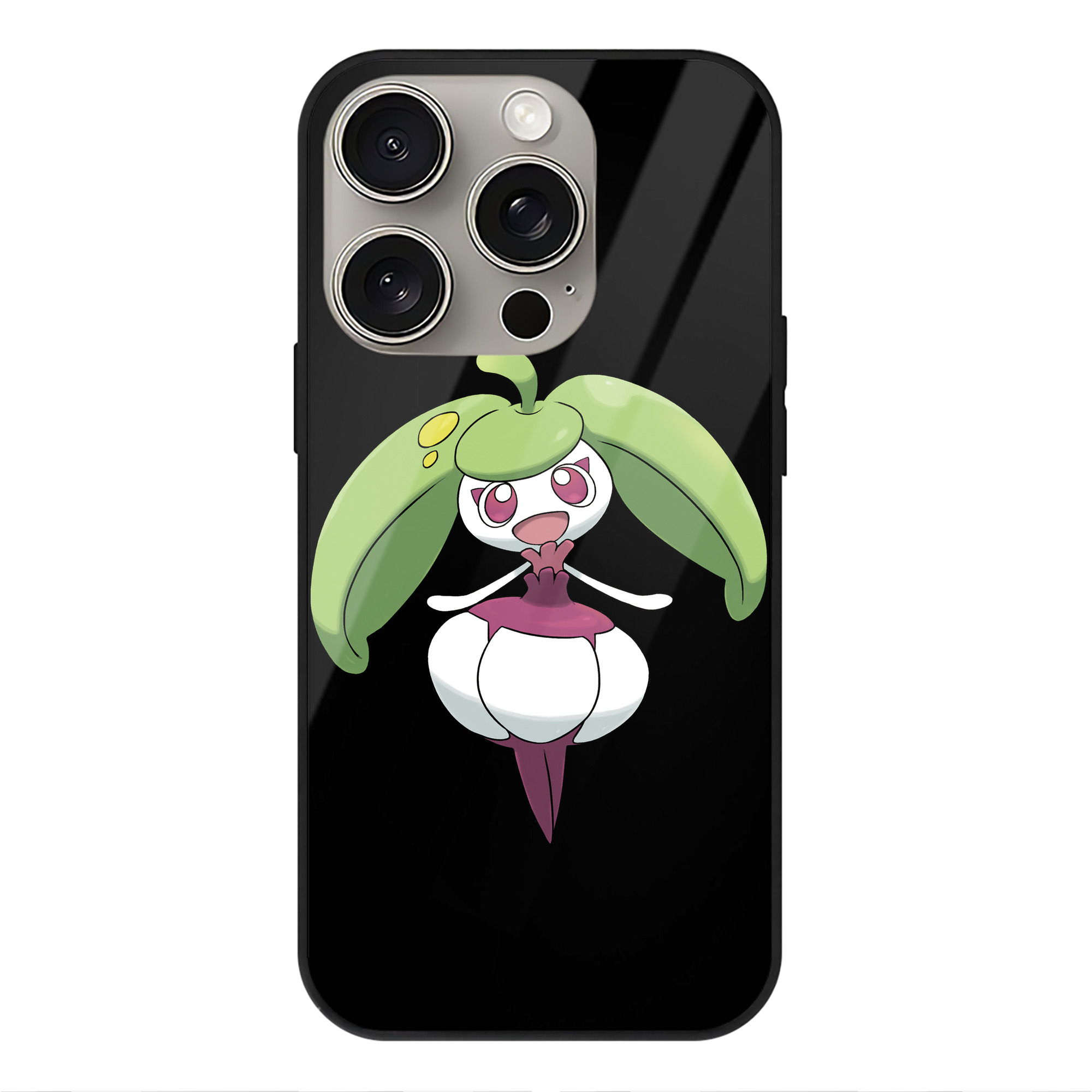 （画像用） ポケットモンスター Pokémon 【iPhone15Pro対応】スマホケース 耐衝撃＆黄変防止 背面ガラス