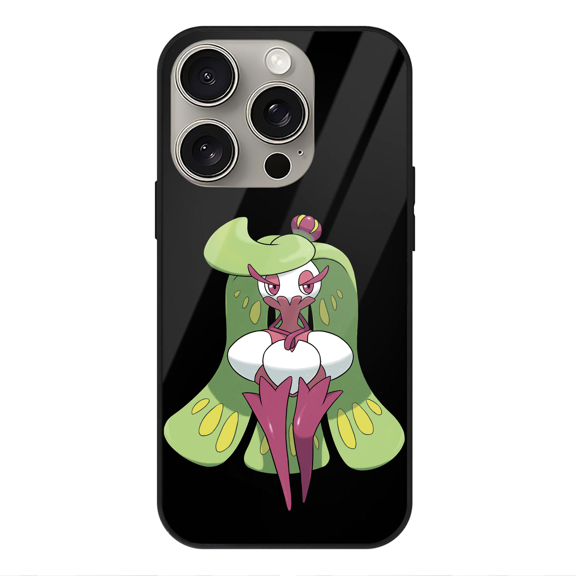 （画像用） ポケットモンスター Pokémon 【iPhone15Pro対応】スマホケース 耐衝撃＆黄変防止 背面ガラス