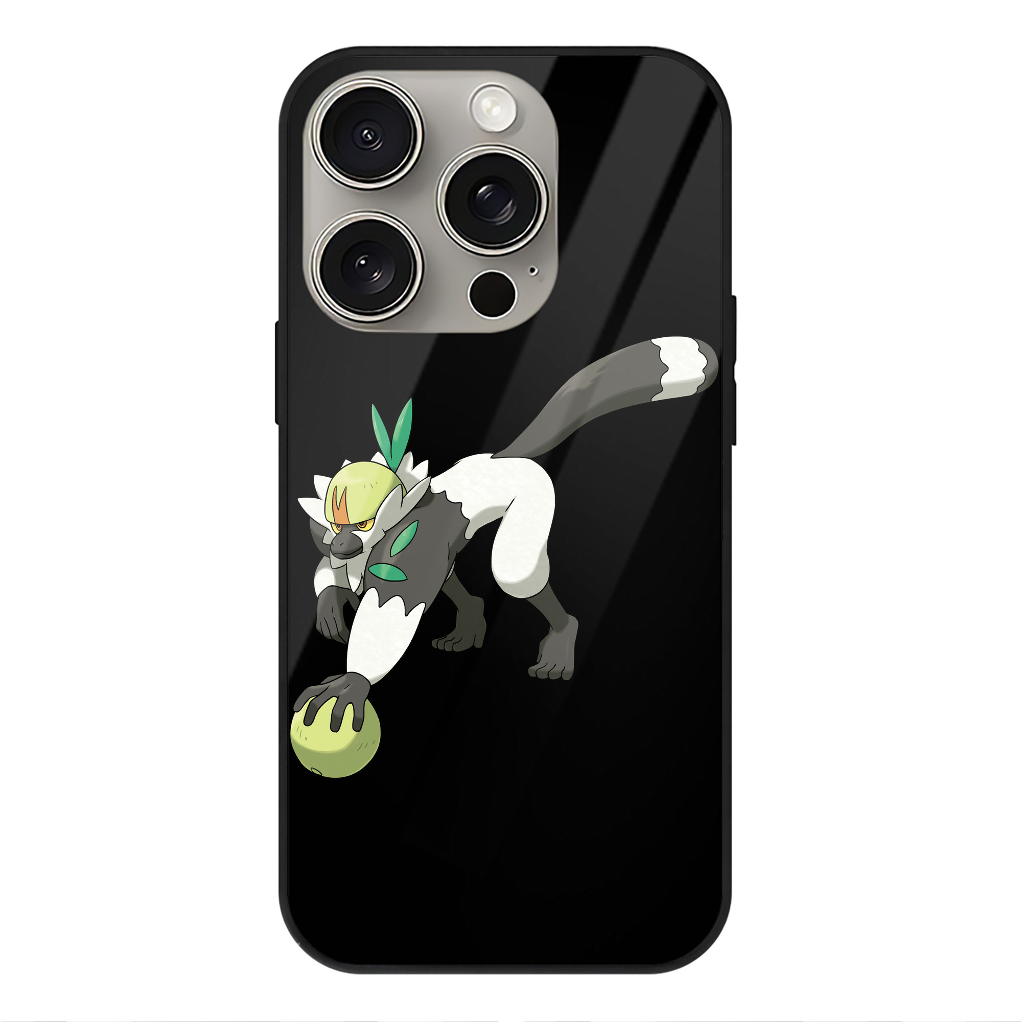 （画像用） ポケットモンスター Pokémon 【iPhone15Pro対応】スマホケース 耐衝撃＆黄変防止 背面ガラス