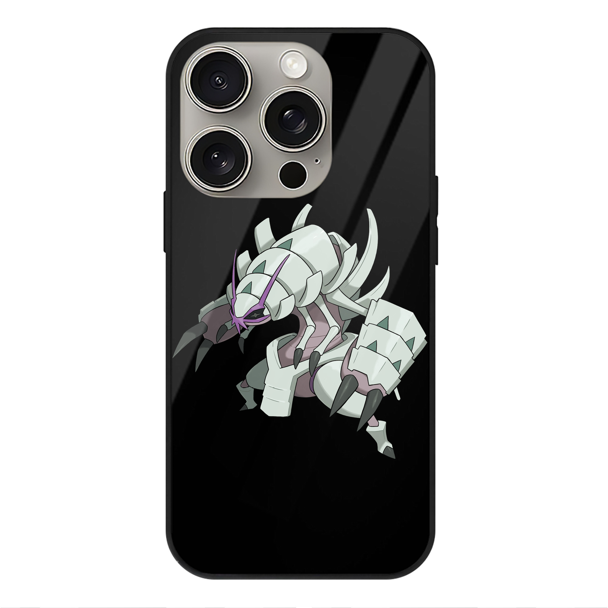 （画像用） ポケットモンスター Pokémon 【iPhone15Pro対応】スマホケース 耐衝撃＆黄変防止 背面ガラス