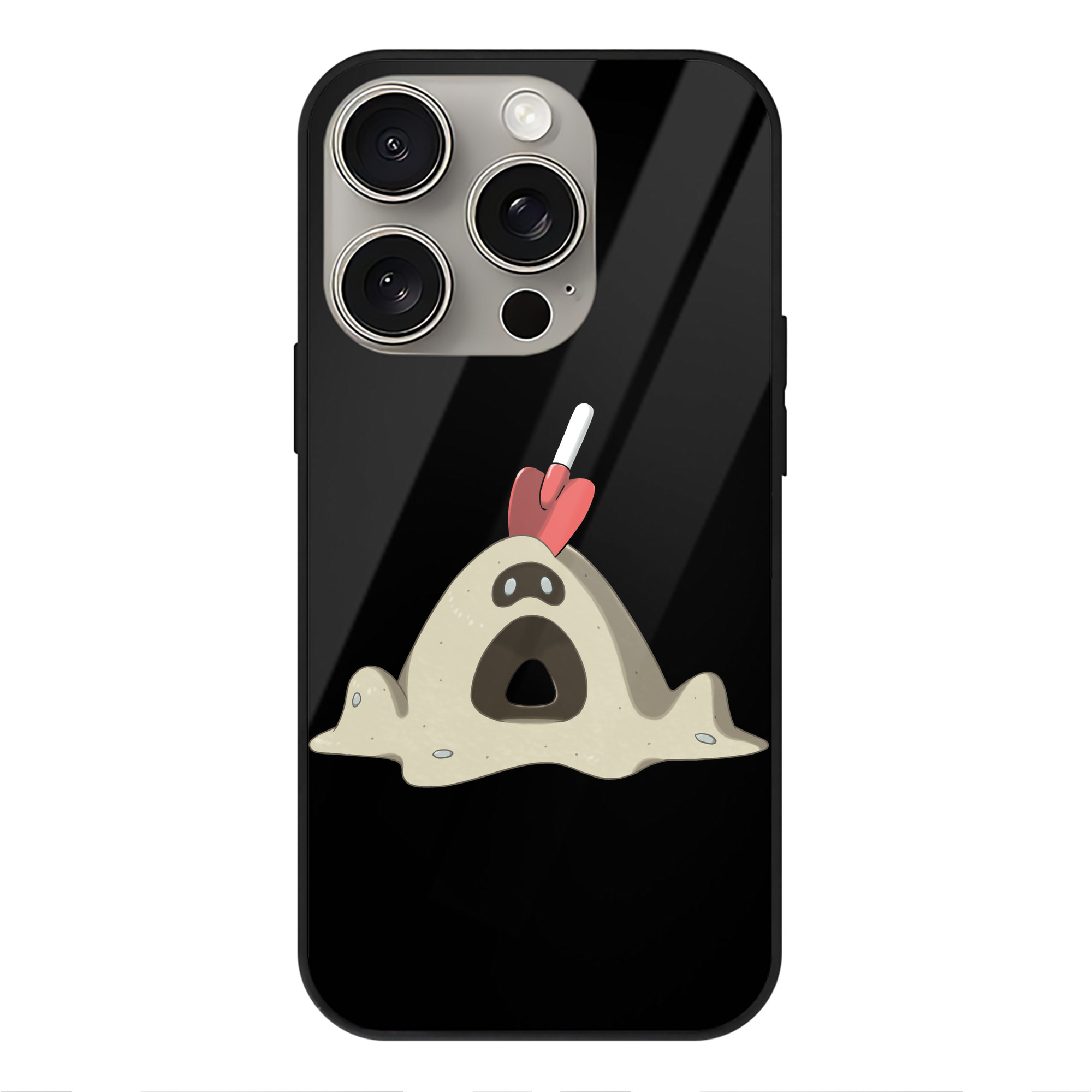 （画像用） ポケットモンスター Pokémon 【iPhone15Pro対応】スマホケース 耐衝撃＆黄変防止 背面ガラス