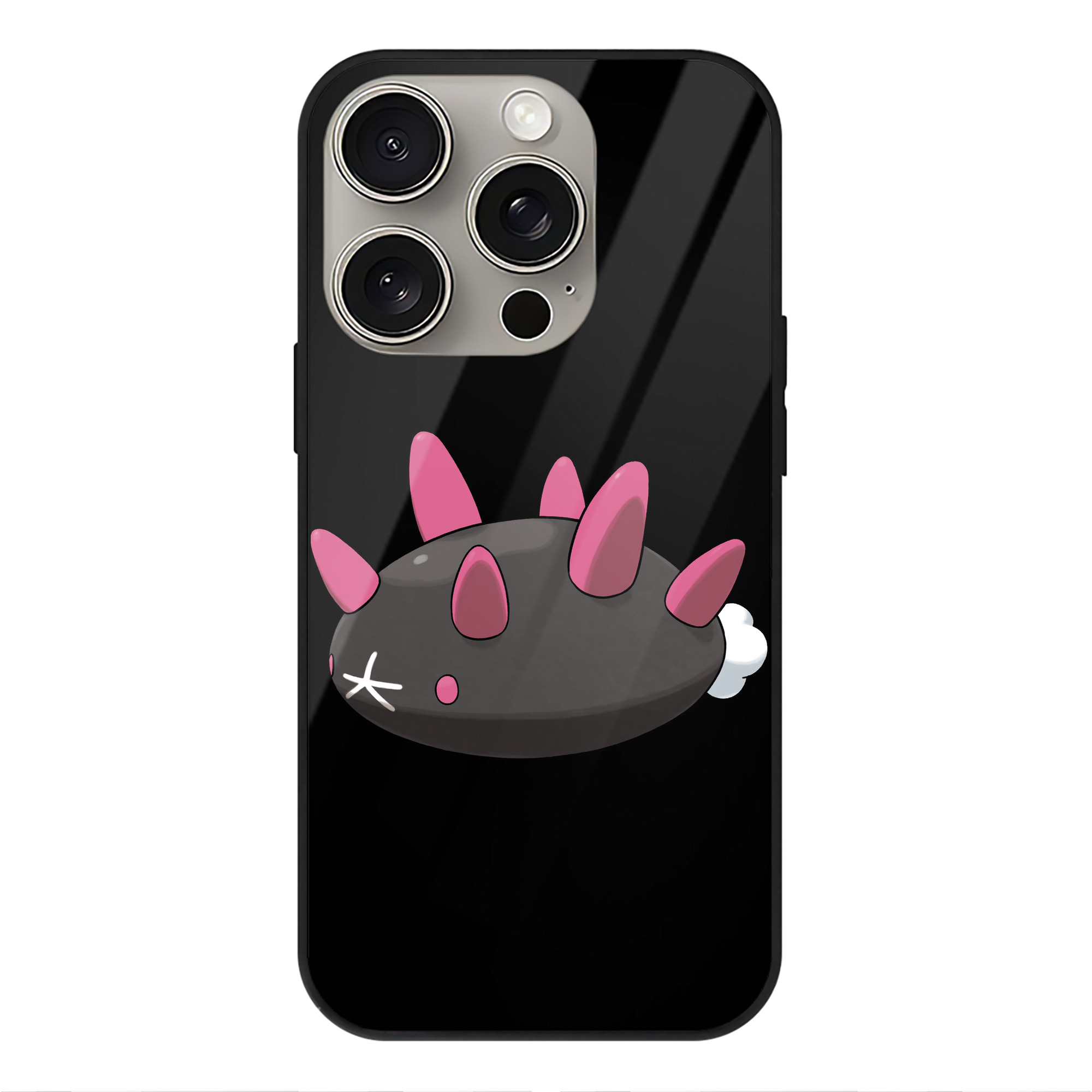 （画像用） ポケットモンスター Pokémon 【iPhone15Pro対応】スマホケース 耐衝撃＆黄変防止 背面ガラス