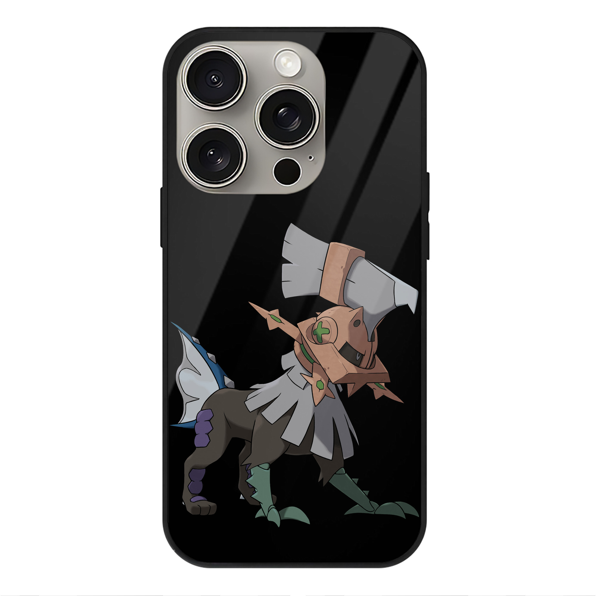 （画像用） ポケットモンスター Pokémon 【iPhone15Pro対応】スマホケース 耐衝撃＆黄変防止 背面ガラス