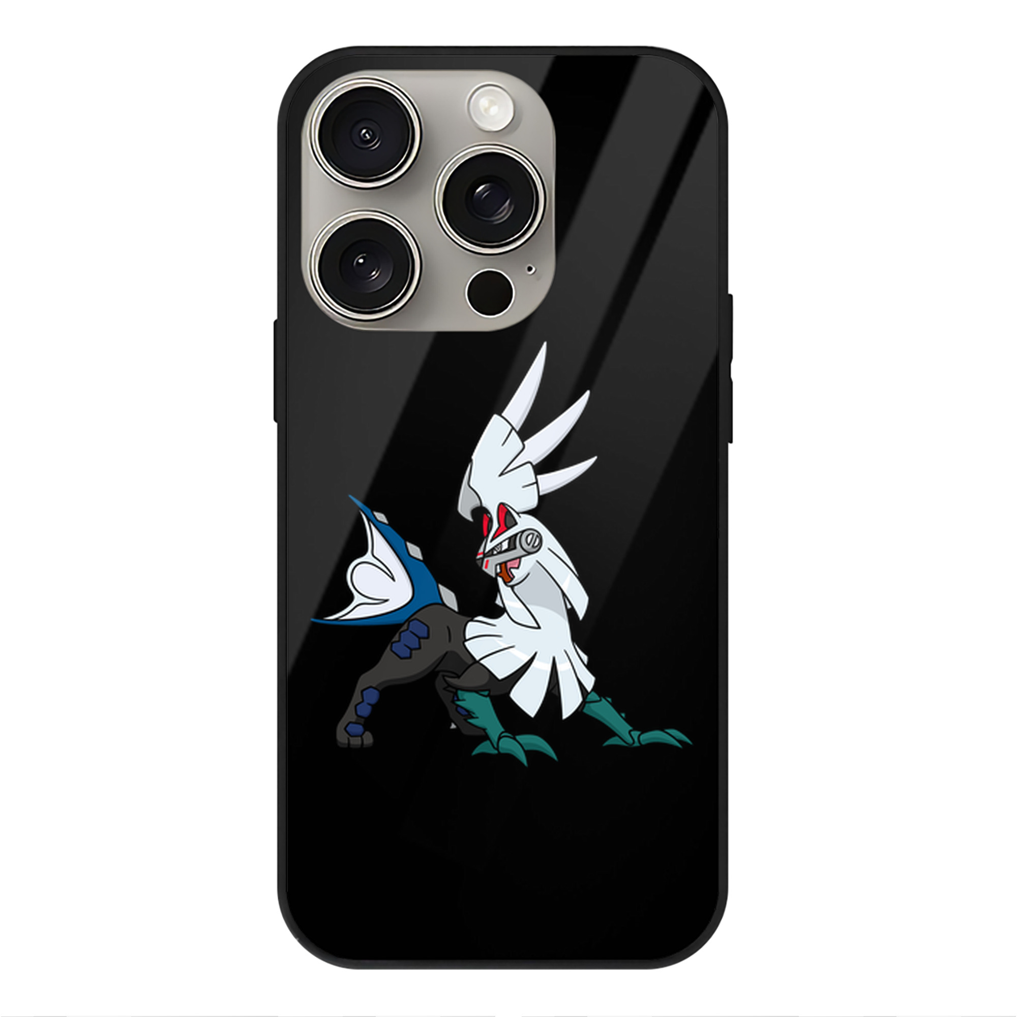 （画像用） ポケットモンスター Pokémon 【iPhone15Pro対応】スマホケース 耐衝撃＆黄変防止 背面ガラス