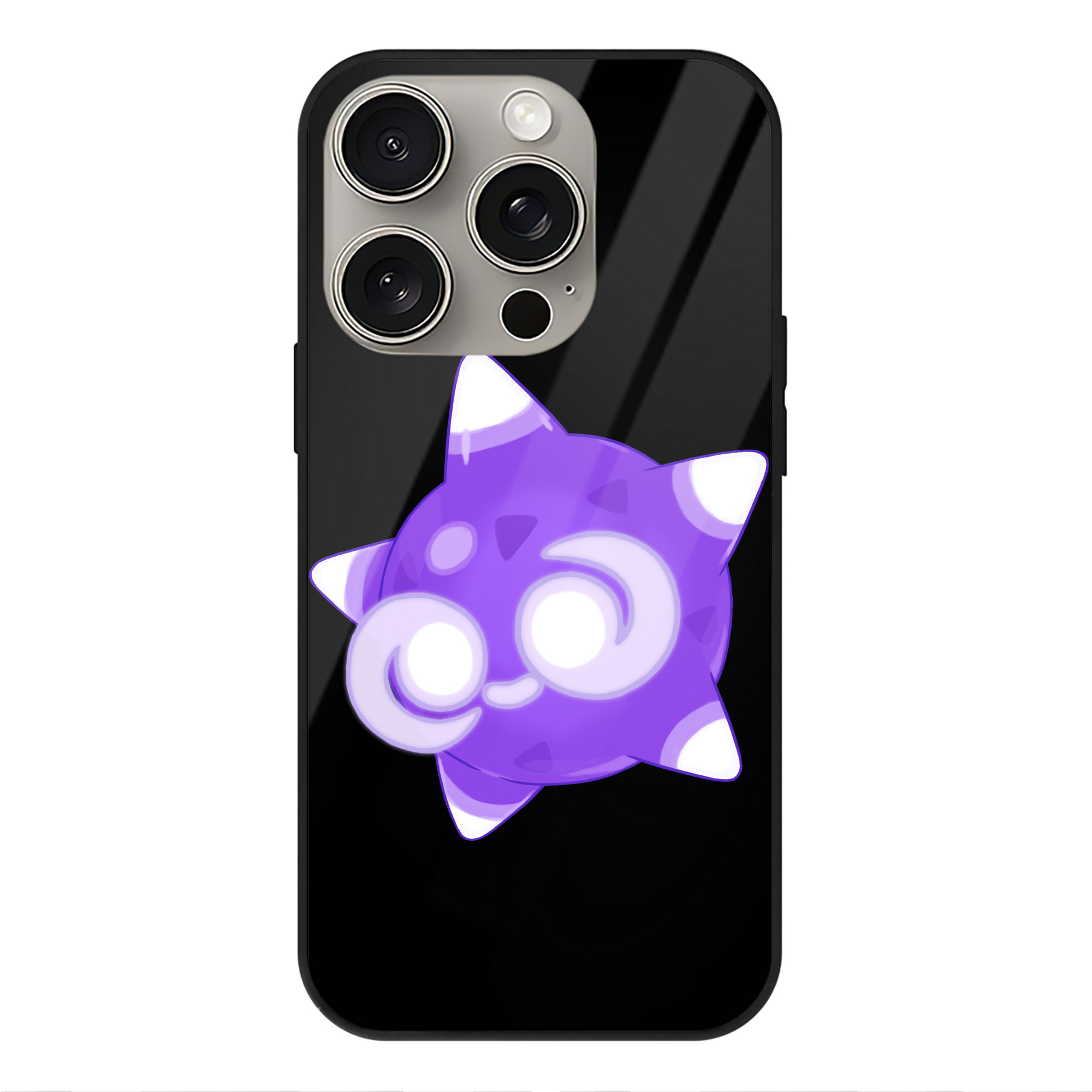 （画像用） ポケットモンスター Pokémon 【iPhone15Pro対応】スマホケース 耐衝撃＆黄変防止 背面ガラス