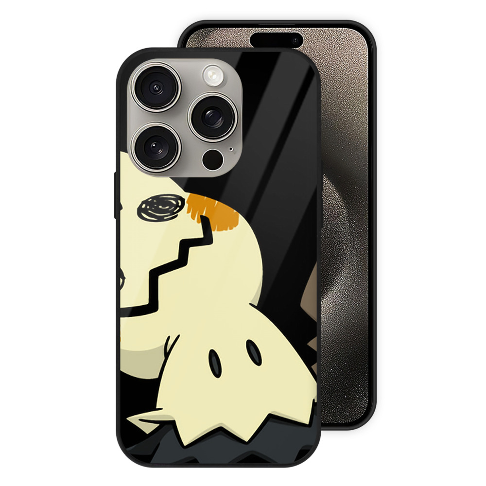 （画像用） ポケットモンスター Pokémon 【iPhone15Pro対応】スマホケース 耐衝撃＆黄変防止 背面ガラス