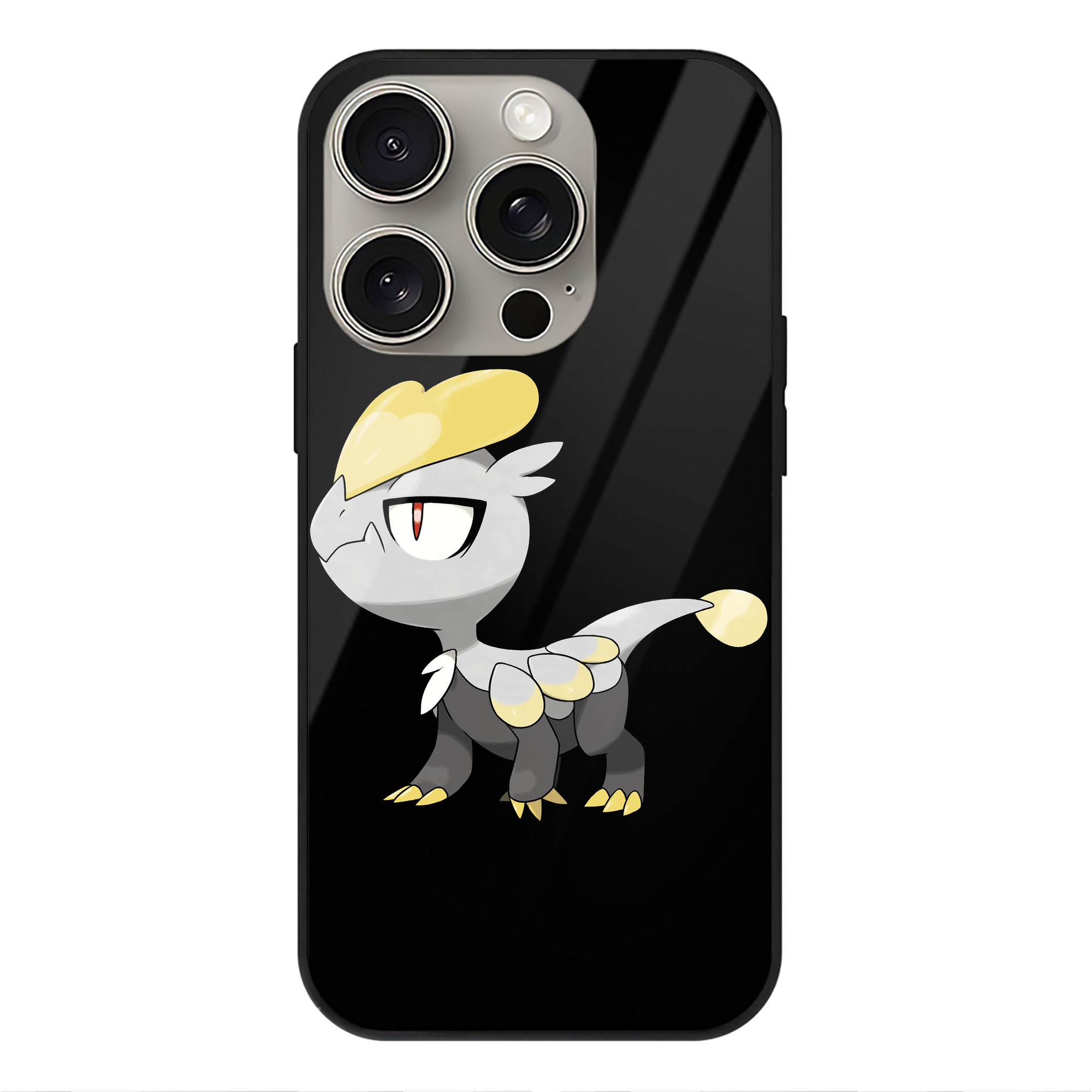 （画像用） ポケットモンスター Pokémon 【iPhone15Pro対応】スマホケース 耐衝撃＆黄変防止 背面ガラス