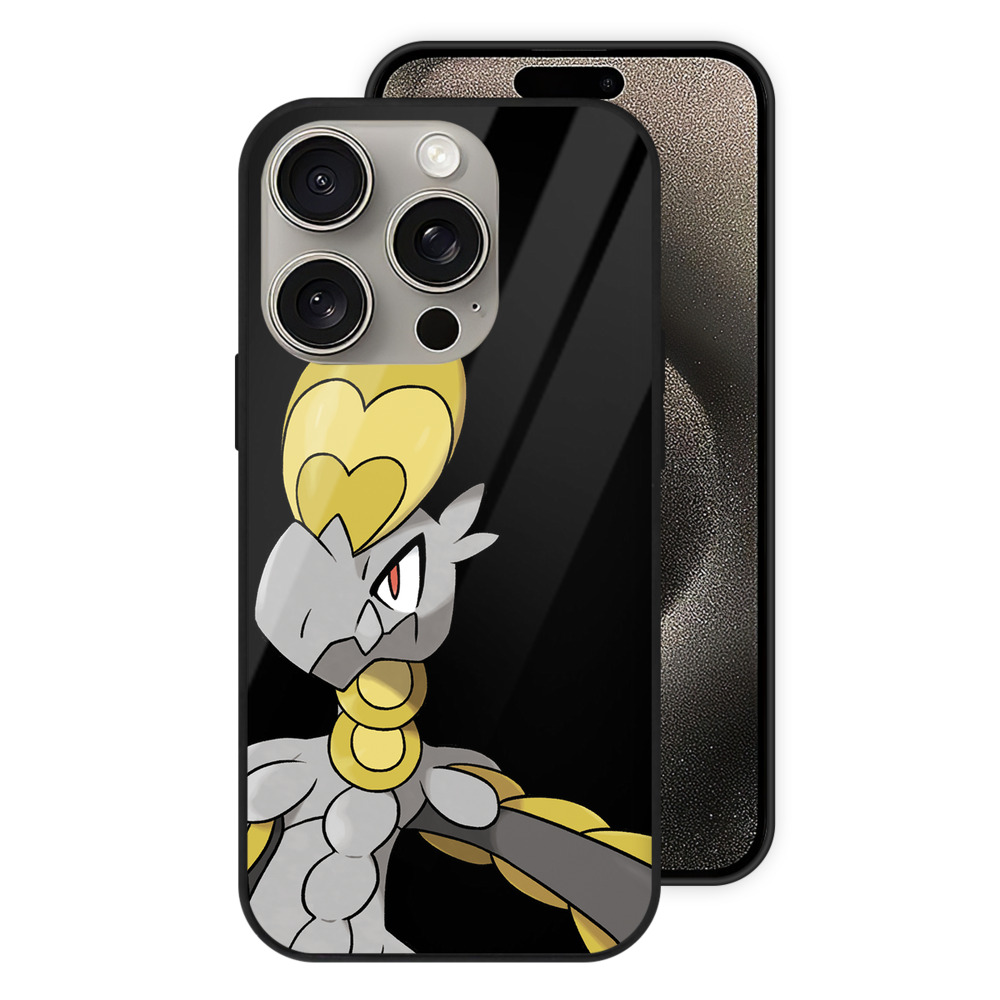 ポケットモンスター Pokémon 【iPhone15Pro対応】スマホケース 耐衝撃＆黄変防止 背面ガラス