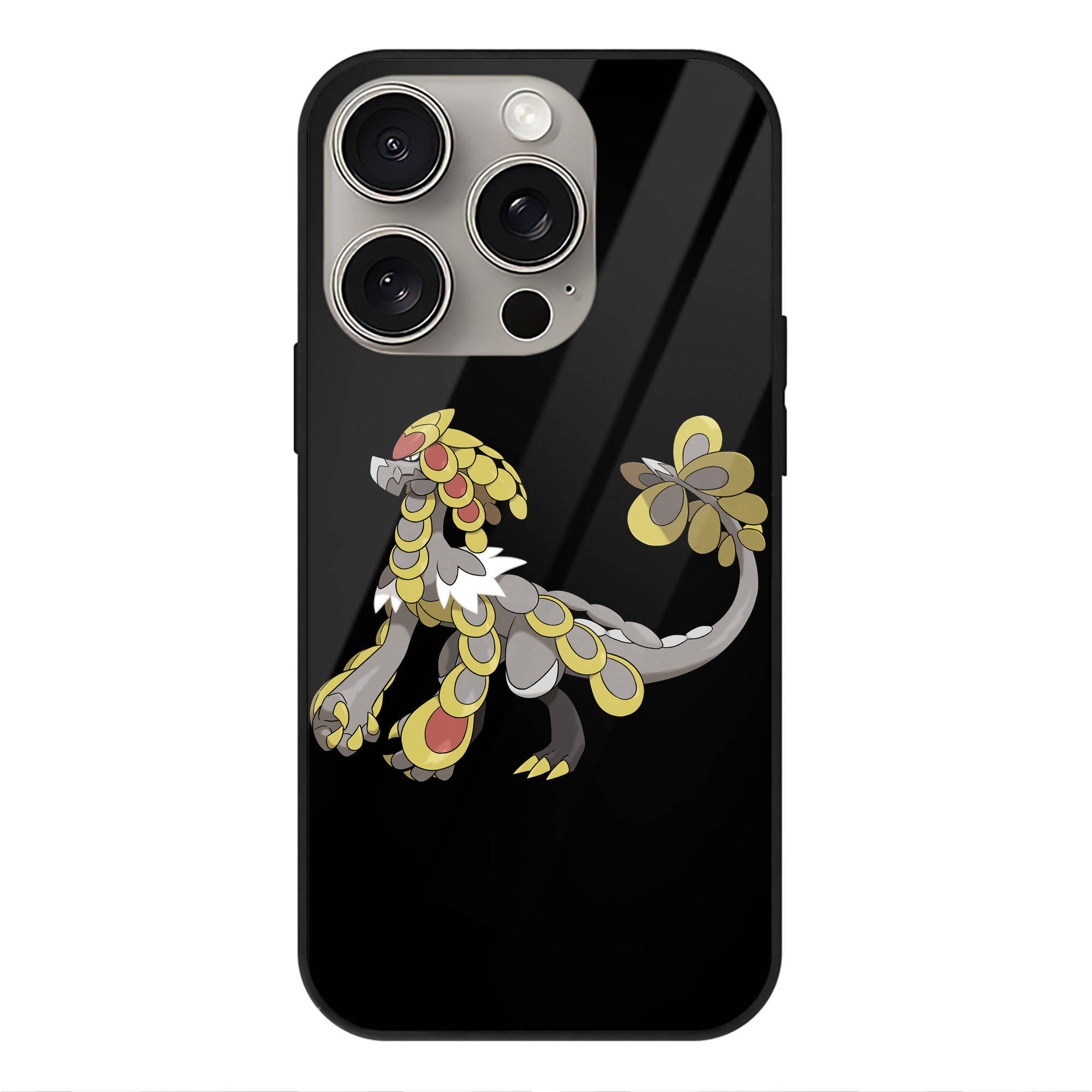 （画像用） ポケットモンスター Pokémon 【iPhone15Pro対応】スマホケース 耐衝撃＆黄変防止 背面ガラス