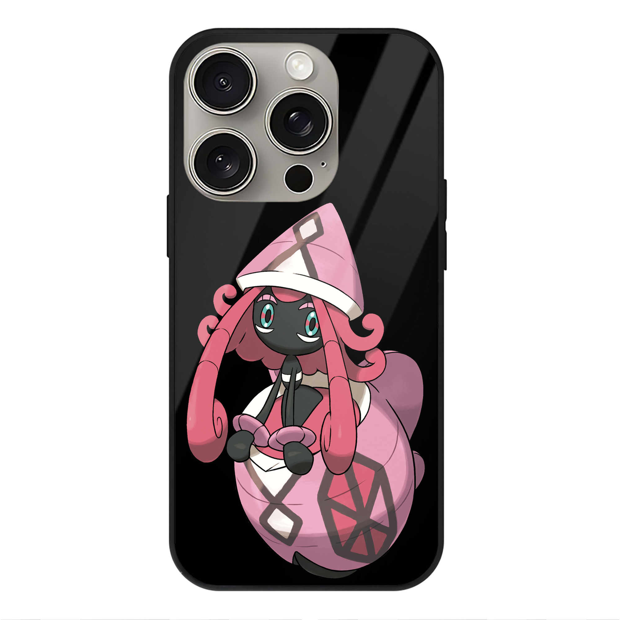 （画像用） ポケットモンスター Pokémon 【iPhone15Pro対応】スマホケース 耐衝撃＆黄変防止 背面ガラス