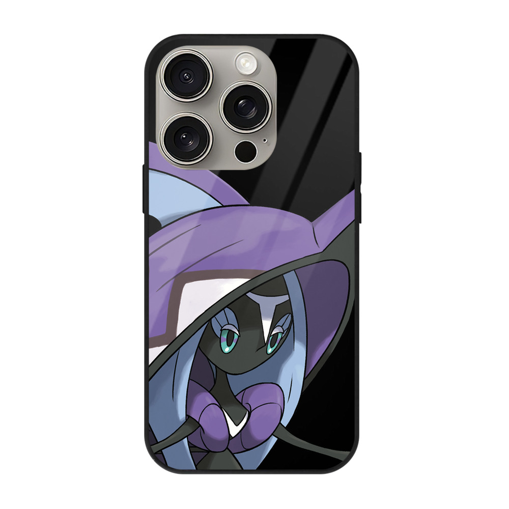 （画像用） ポケットモンスター Pokémon 【iPhone15Pro対応】スマホケース 耐衝撃＆黄変防止 背面ガラス