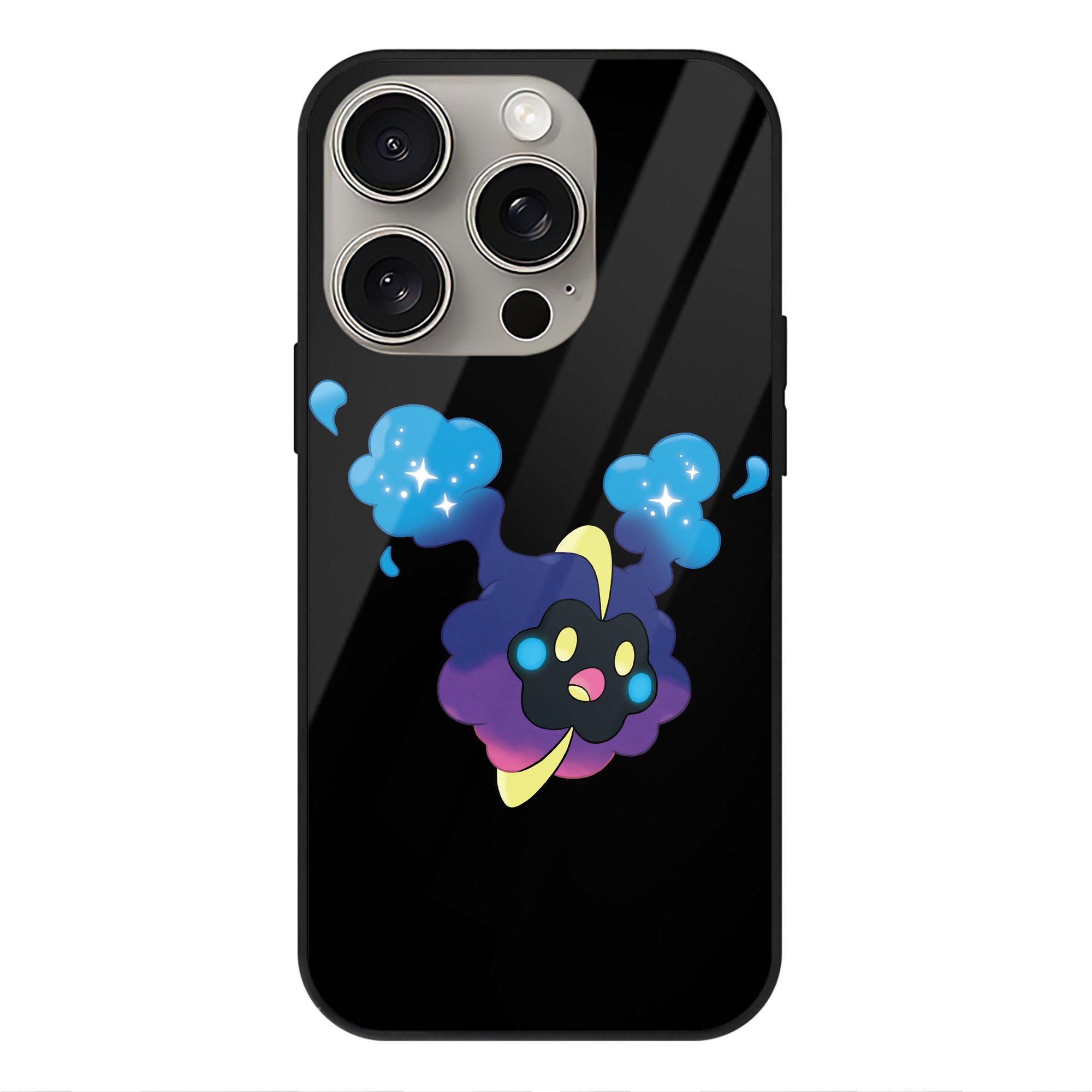 （画像用） ポケットモンスター Pokémon 【iPhone15Pro対応】スマホケース 耐衝撃＆黄変防止 背面ガラス