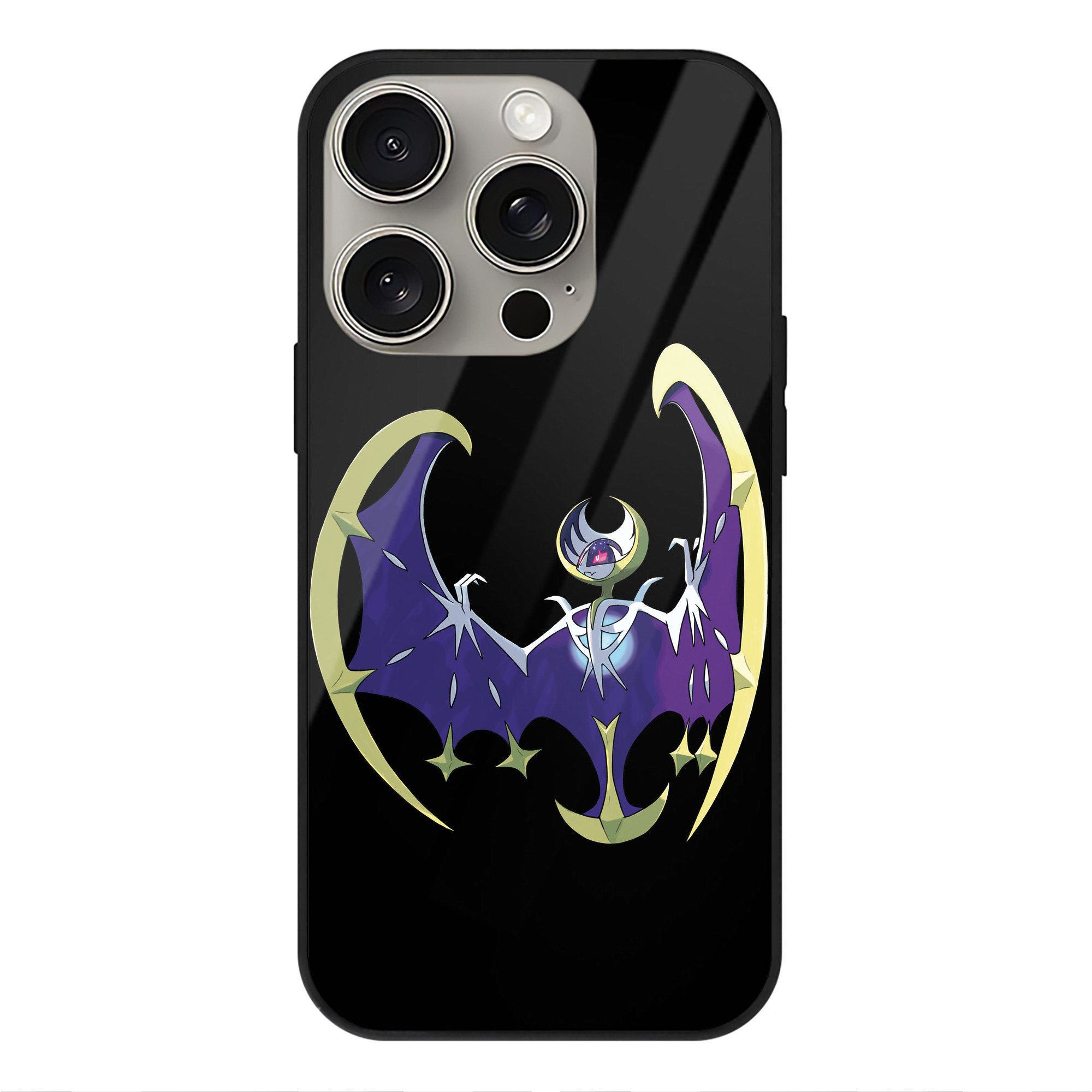 （画像用） ポケットモンスター Pokémon 【iPhone15Pro対応】スマホケース 耐衝撃＆黄変防止 背面ガラス