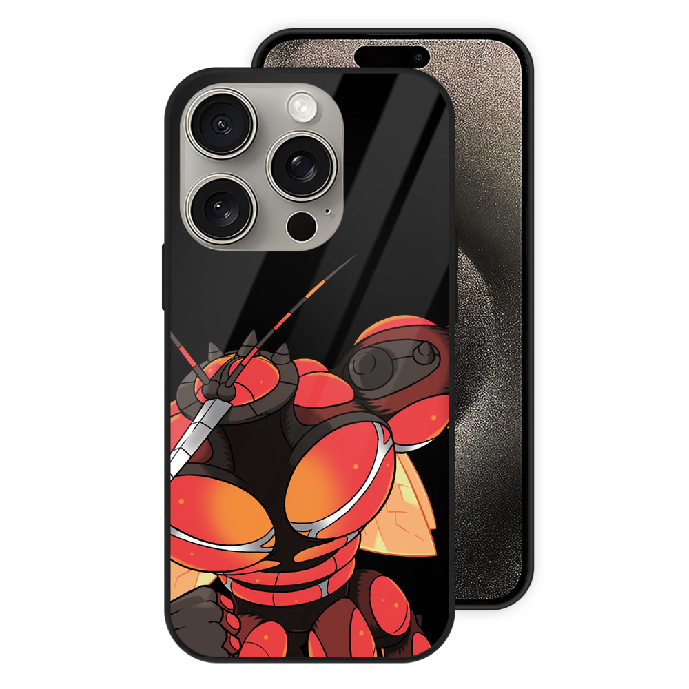 （画像用） ポケットモンスター Pokémon 【iPhone15Pro対応】スマホケース 耐衝撃＆黄変防止 背面ガラス