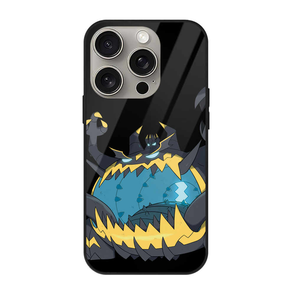 （画像用） ポケットモンスター Pokémon 【iPhone15Pro対応】スマホケース 耐衝撃＆黄変防止 背面ガラス