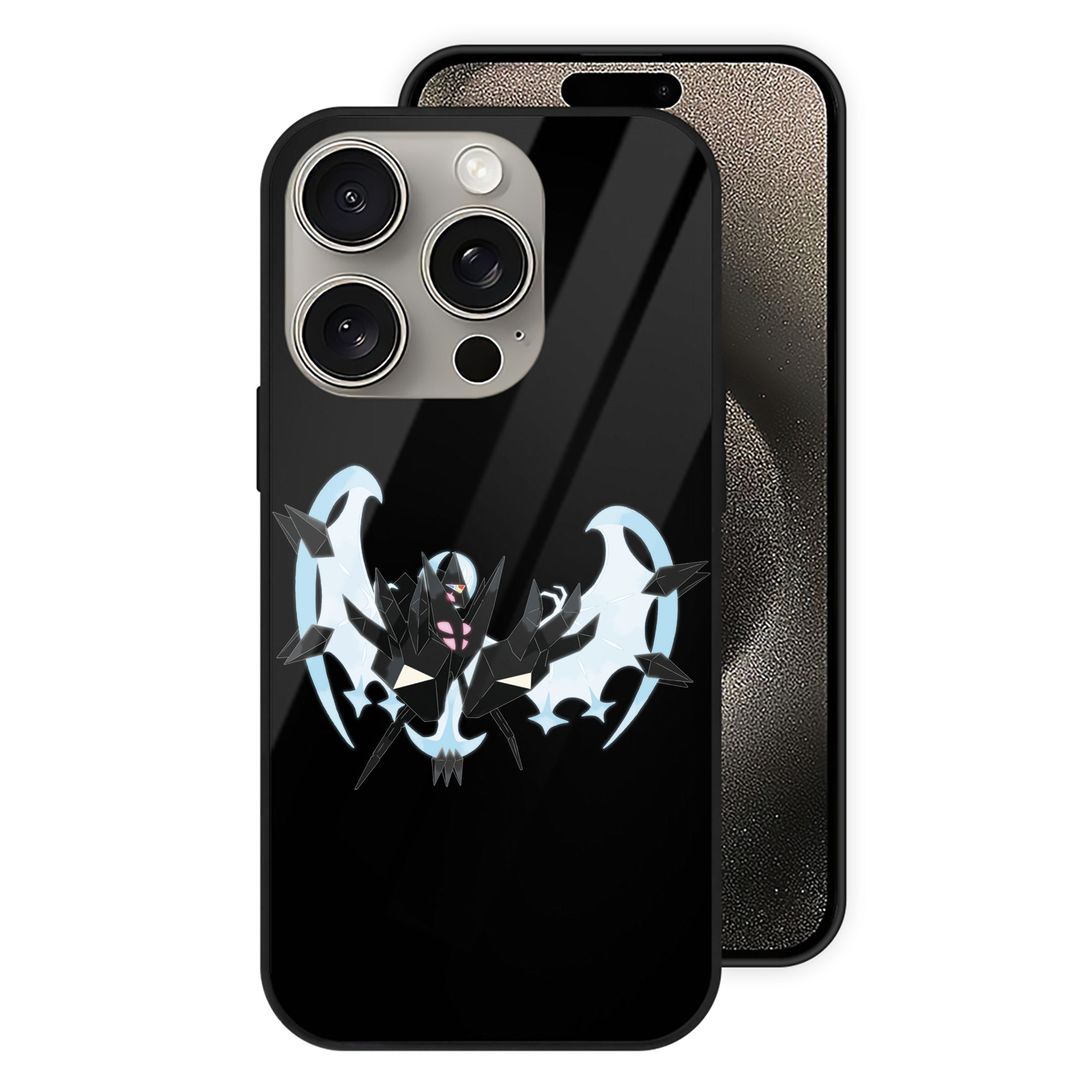 （画像用） ポケットモンスター Pokémon 【iPhone15Pro対応】スマホケース 耐衝撃＆黄変防止 背面ガラス