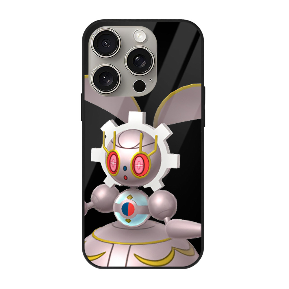 （画像用） ポケットモンスター Pokémon 【iPhone15Pro対応】スマホケース 耐衝撃＆黄変防止 背面ガラス