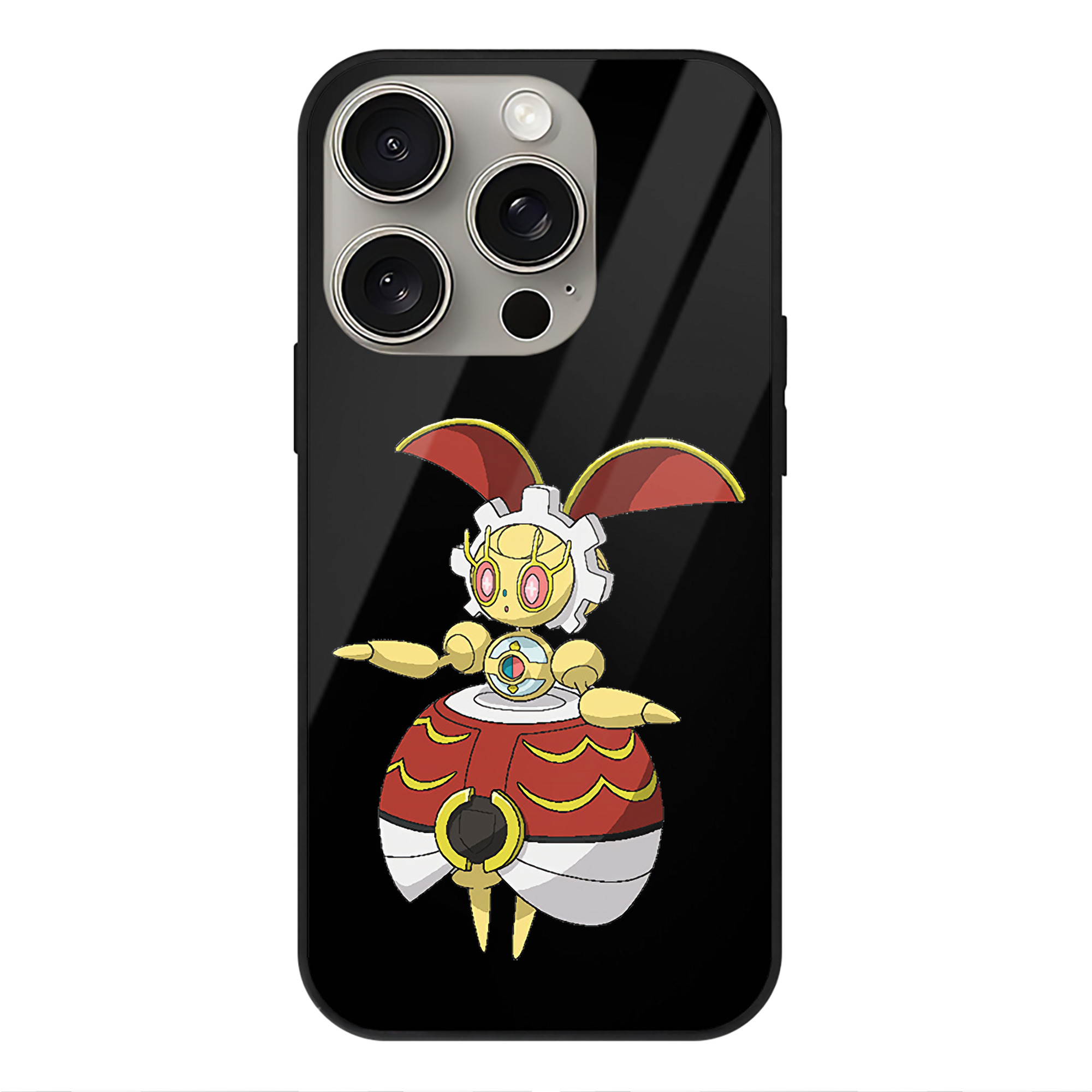 （画像用） ポケットモンスター Pokémon 【iPhone15Pro対応】スマホケース 耐衝撃＆黄変防止 背面ガラス