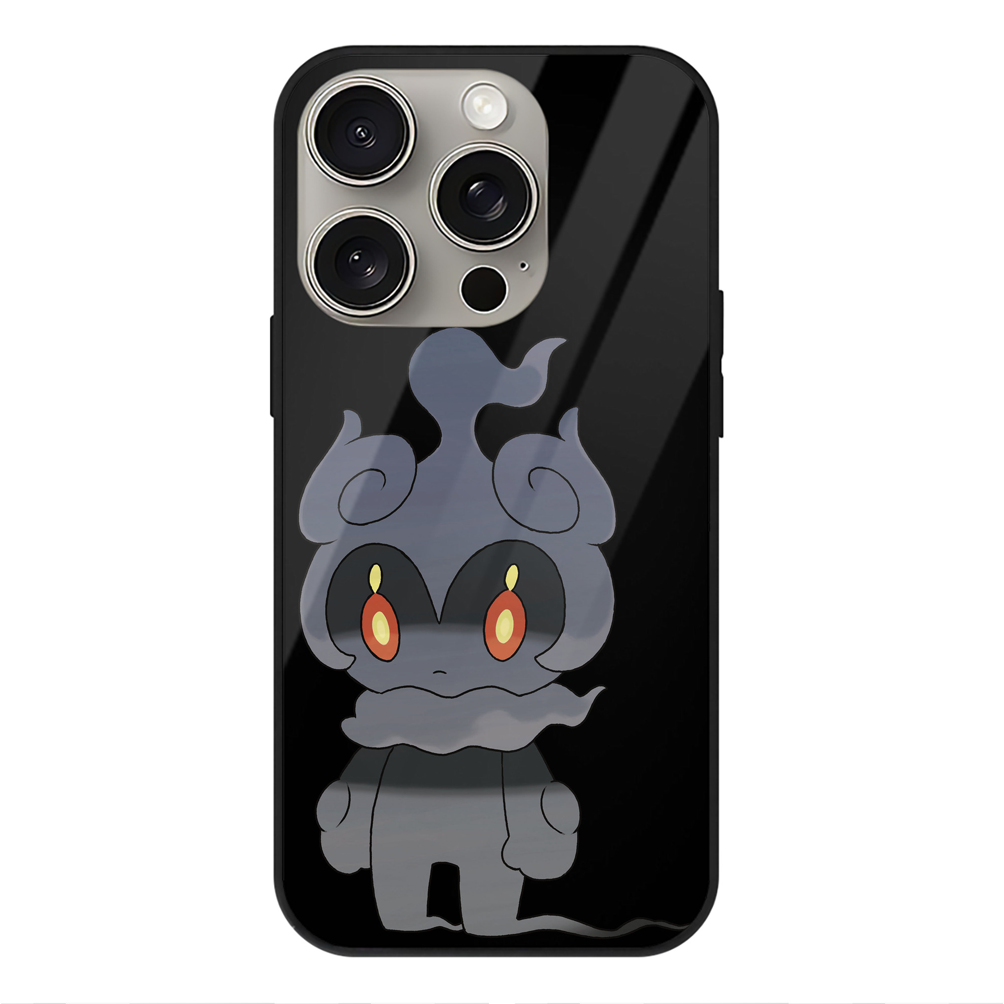 （画像用） ポケットモンスター Pokémon 【iPhone15Pro対応】スマホケース 耐衝撃＆黄変防止 背面ガラス