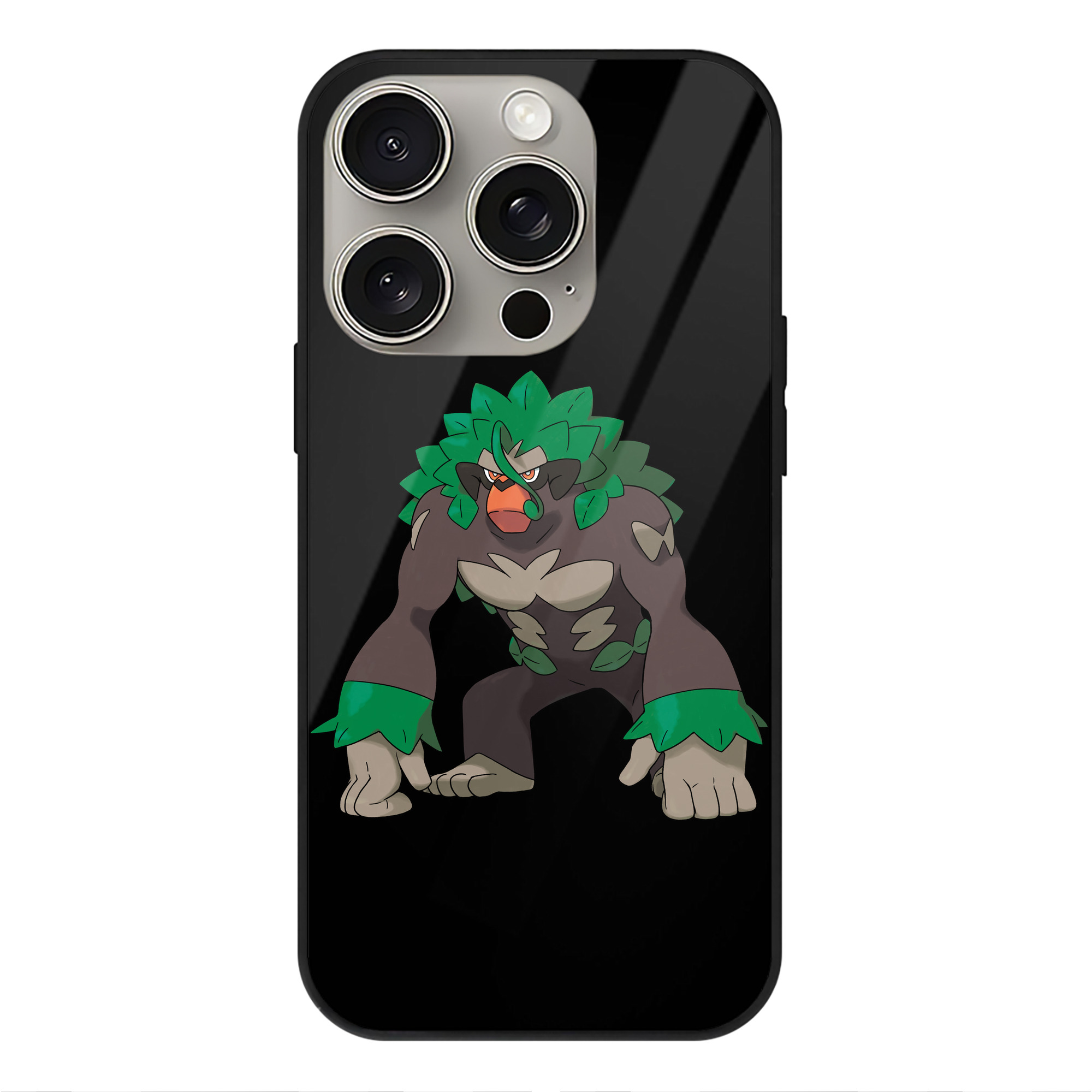 （画像用） ポケットモンスター Pokémon 【iPhone15Pro対応】スマホケース 耐衝撃＆黄変防止 背面ガラス
