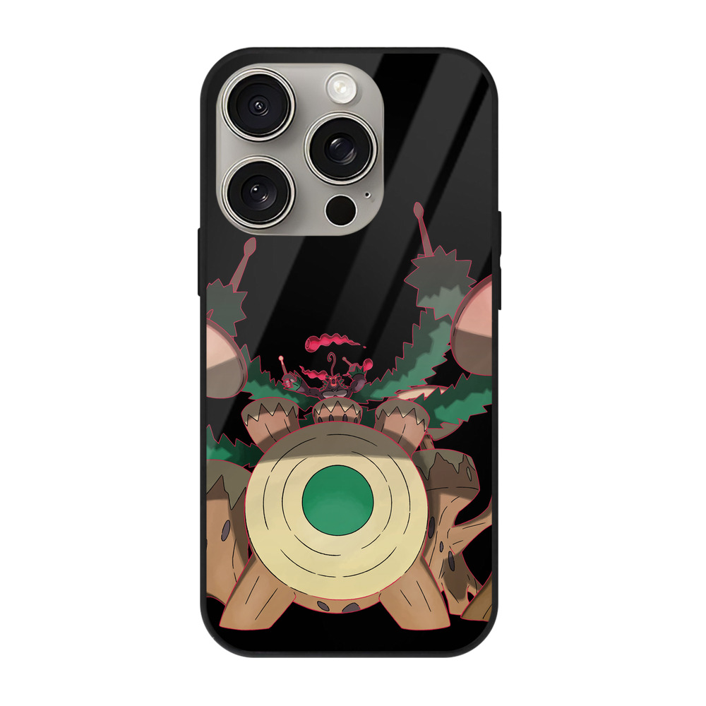 （画像用） ポケットモンスター Pokémon 【iPhone15Pro対応】スマホケース 耐衝撃＆黄変防止 背面ガラス