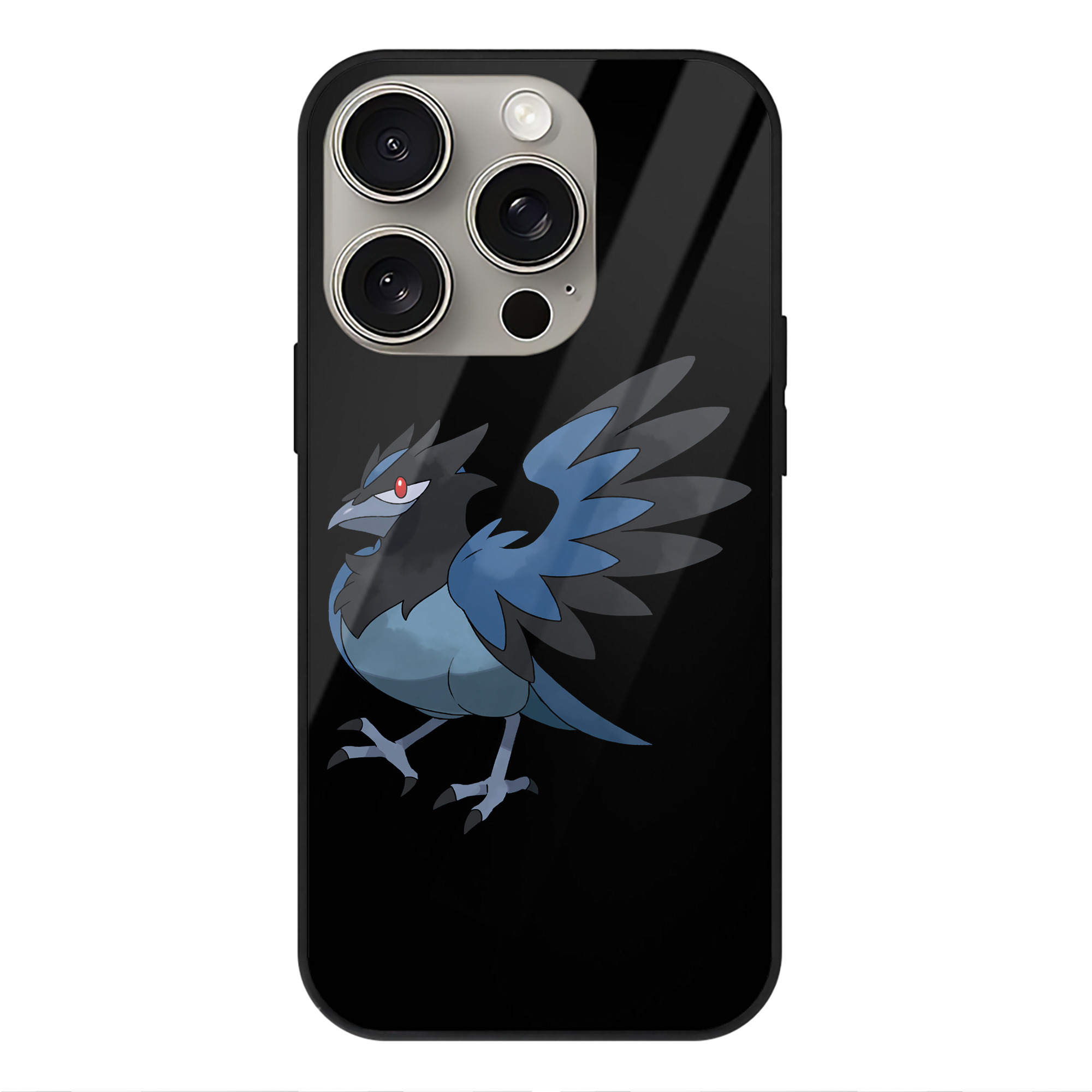 （画像用） ポケットモンスター Pokémon 【iPhone15Pro対応】スマホケース 耐衝撃＆黄変防止 背面ガラス