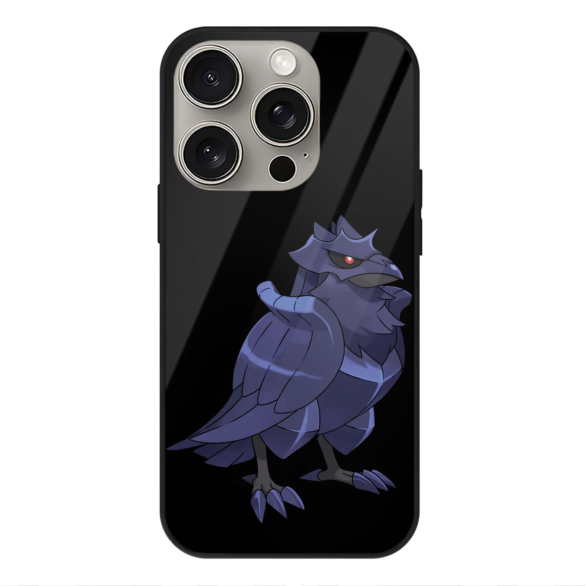 （画像用） ポケットモンスター Pokémon 【iPhone15Pro対応】スマホケース 耐衝撃＆黄変防止 背面ガラス