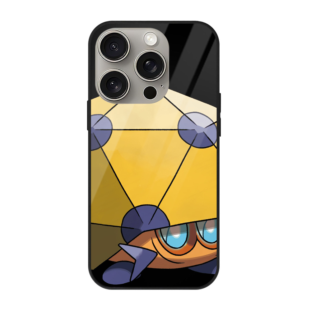 （画像用） ポケットモンスター Pokémon 【iPhone15Pro対応】スマホケース 耐衝撃＆黄変防止 背面ガラス