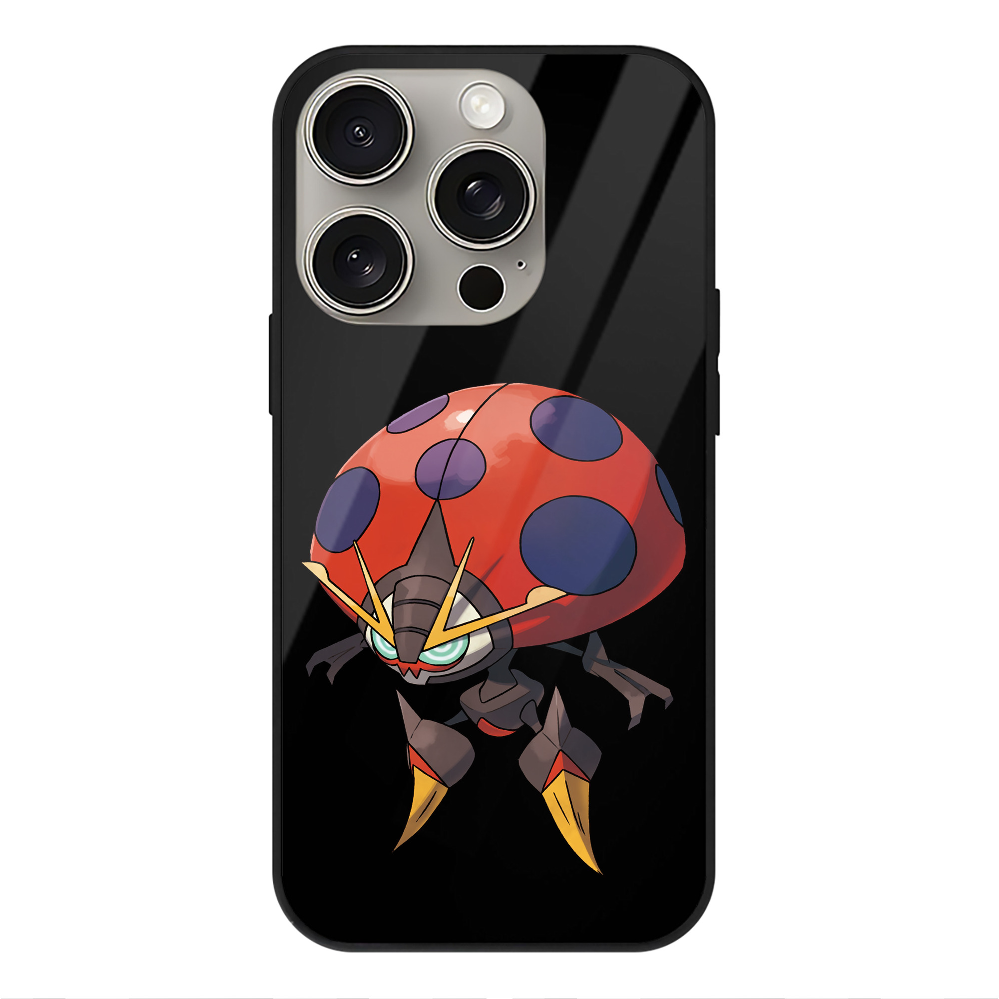 （画像用） ポケットモンスター Pokémon 【iPhone15Pro対応】スマホケース 耐衝撃＆黄変防止 背面ガラス