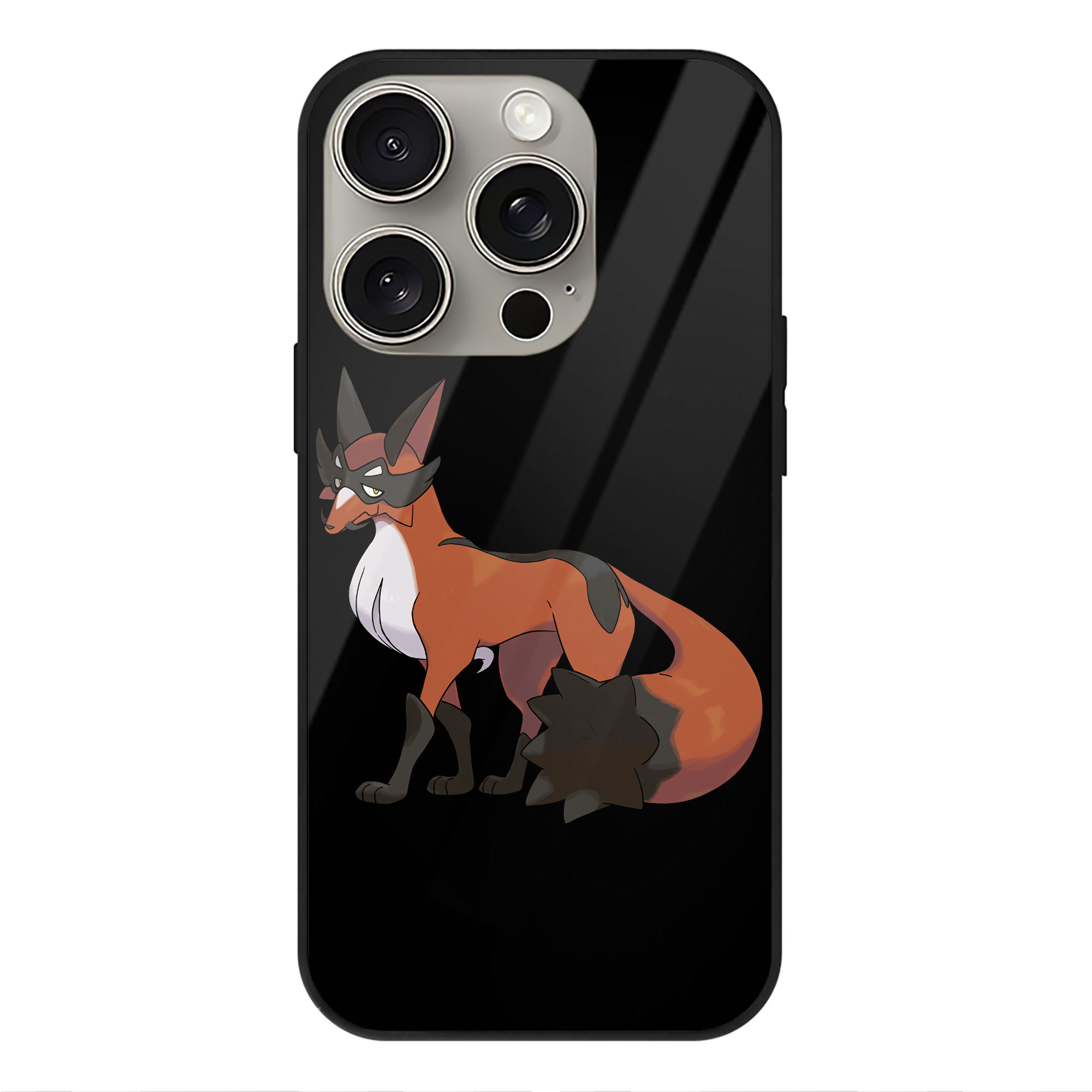 （画像用） ポケットモンスター Pokémon 【iPhone15Pro対応】スマホケース 耐衝撃＆黄変防止 背面ガラス