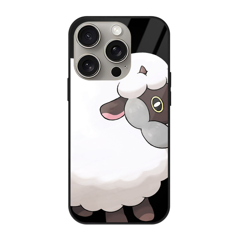 （画像用） ポケットモンスター Pokémon 【iPhone15Pro対応】スマホケース 耐衝撃＆黄変防止 背面ガラス